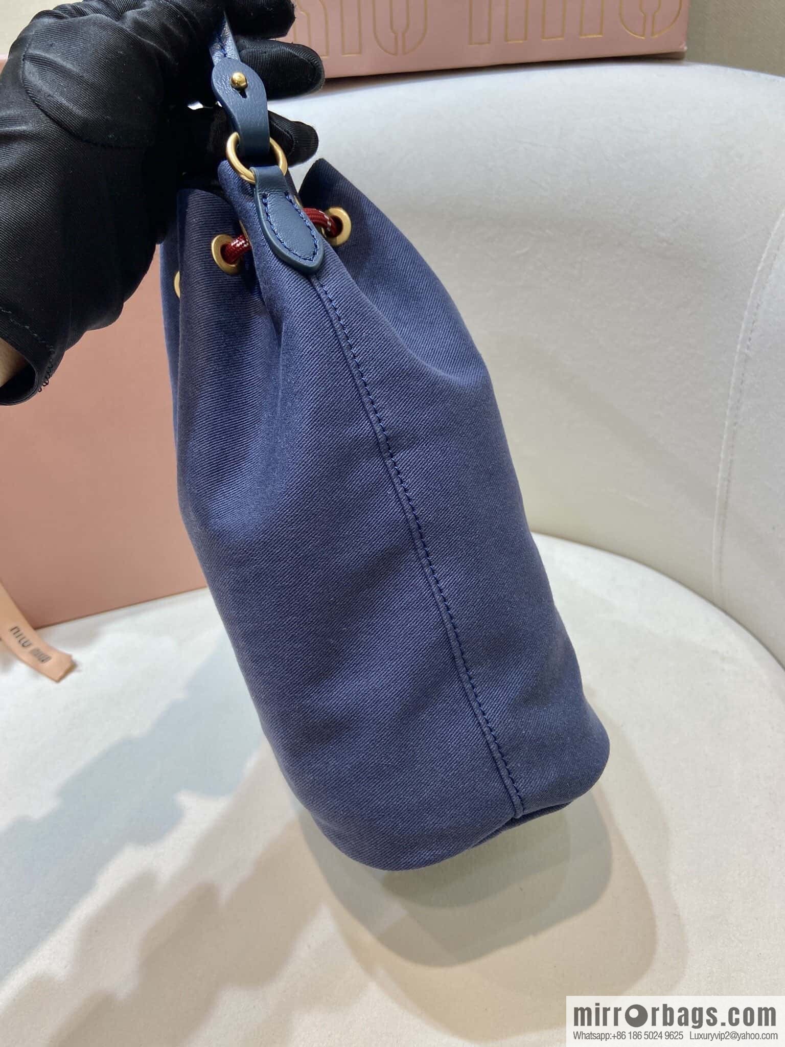 MIUMIU 🎉 new bucket bag 🎉 5NR038 🎉🎉 blue
