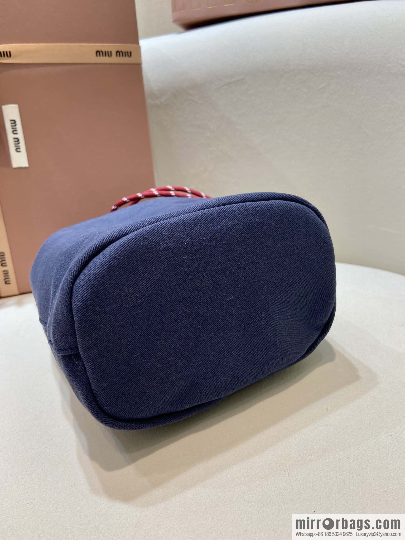 MIUMIU 🎉 new bucket bag 🎉 5NR038 🎉🎉 blue