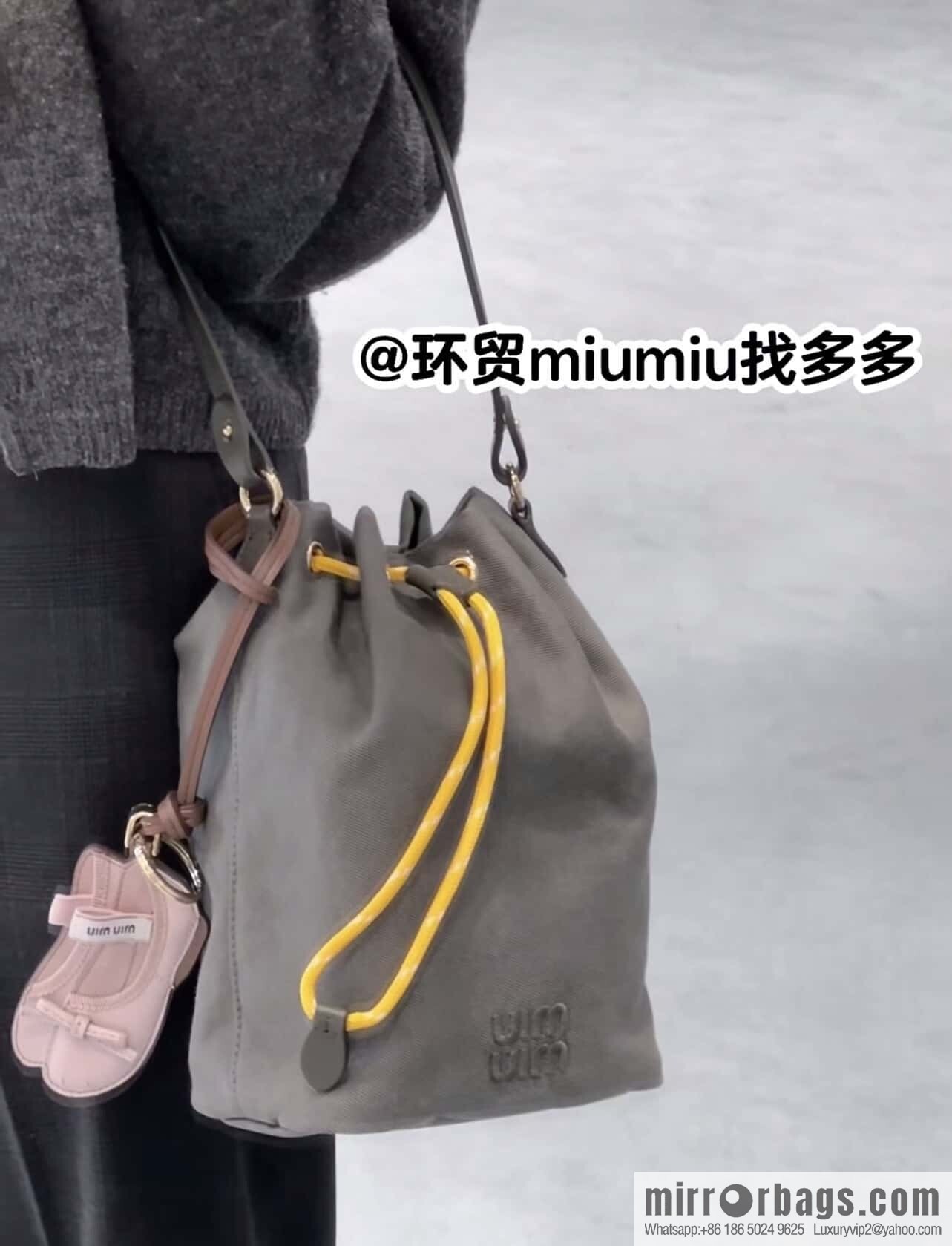 MIUMIU 🎉 new bucket bag 🎉 5NR038 🎉🎉 green