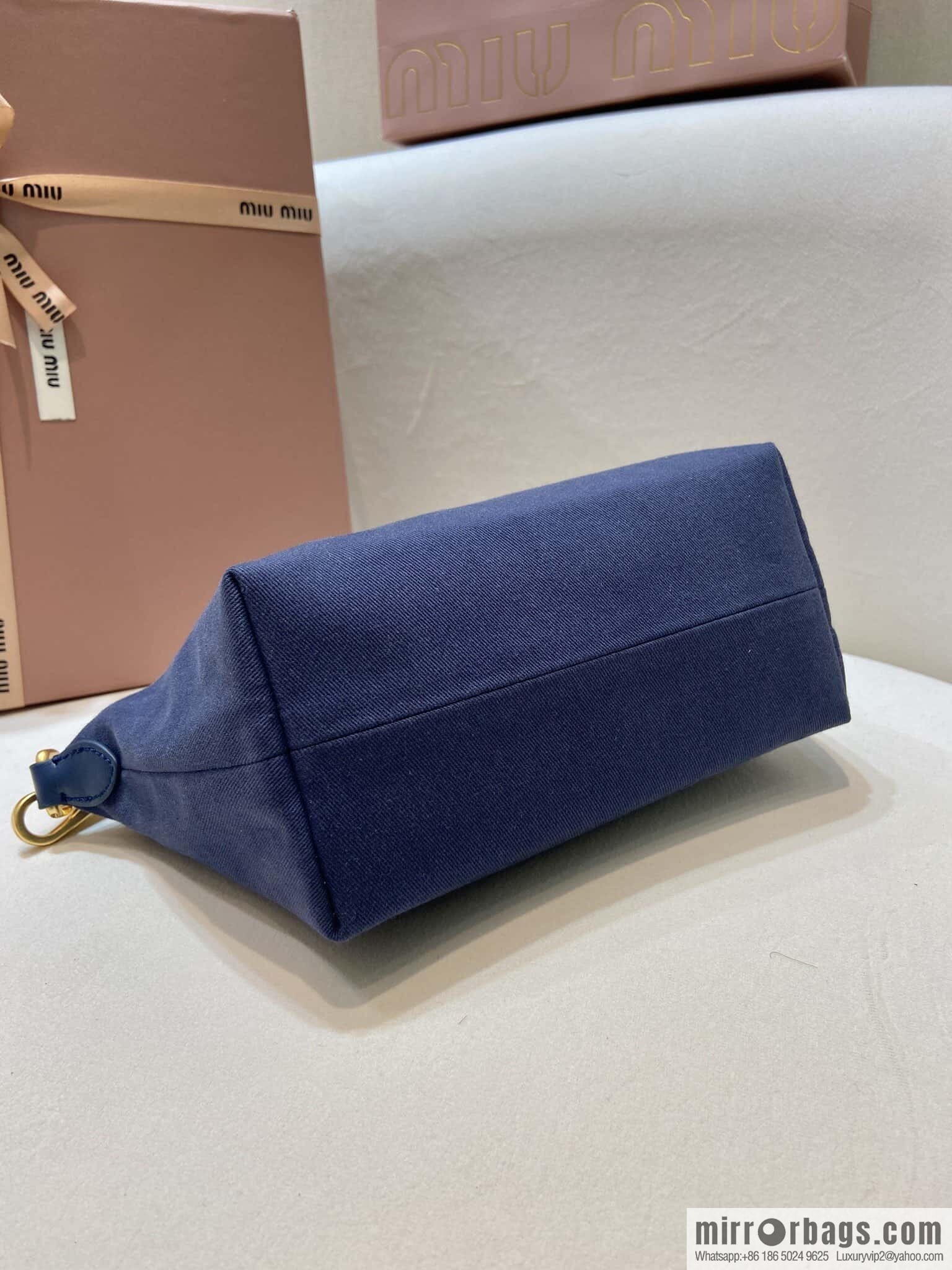 MIUMIU 🎉 new 🎉 5NE841 lunch bag 🎉🎉 blue