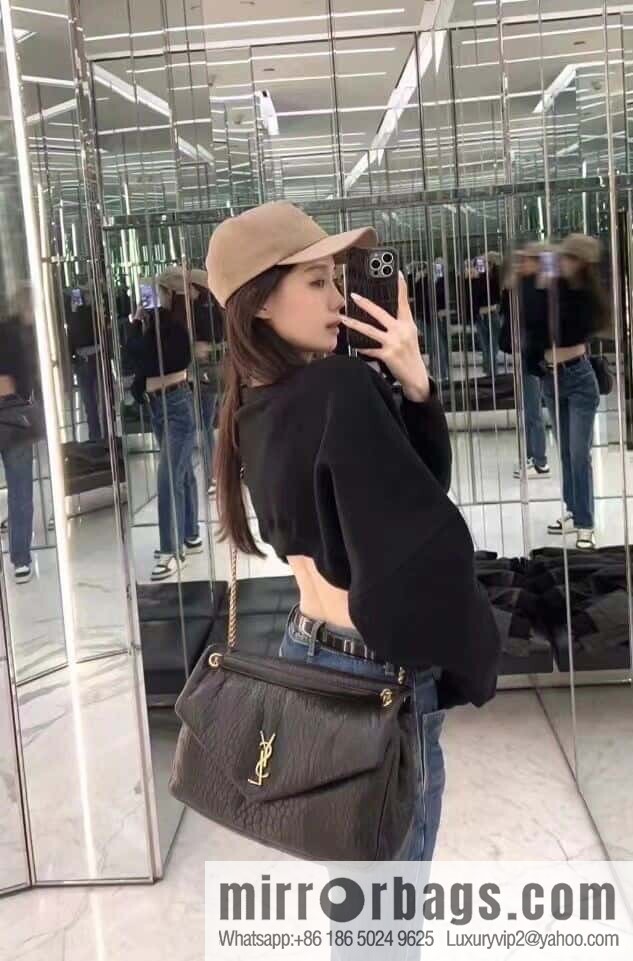 YSL ππππ¬π£π¦π’_ elephant pattern sheepskin chain bag 777399