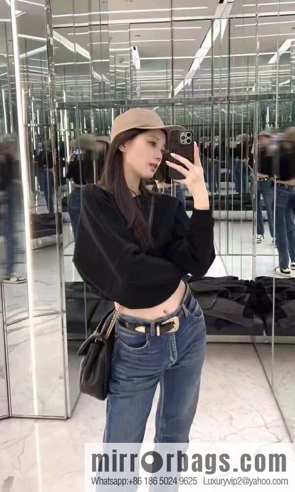 YSL ππππ¬π£π¦π’_ elephant pattern sheepskin chain bag 777399