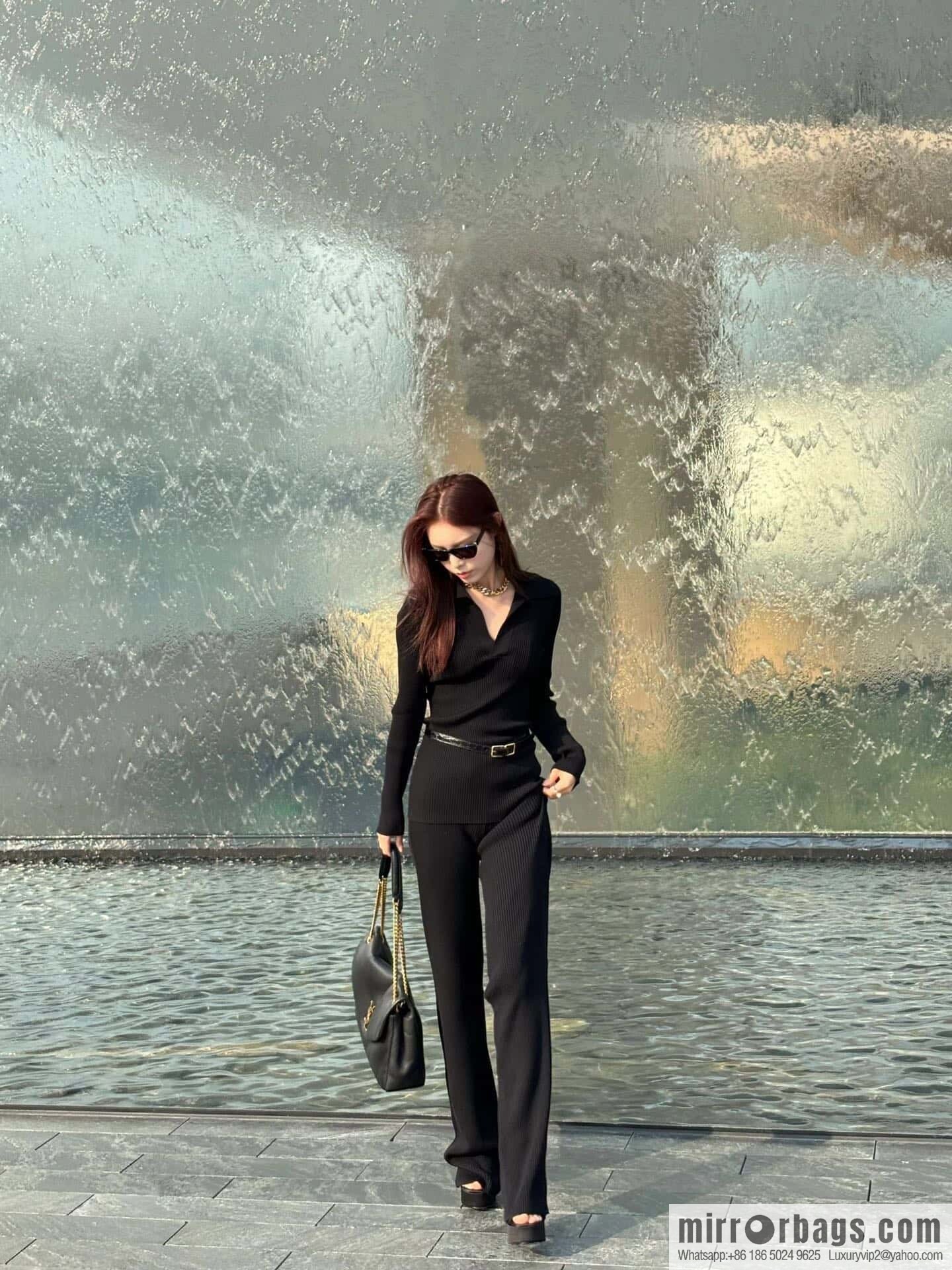 YSL ππππ¬π£π¦π’_ elephant pattern sheepskin chain bag 777399