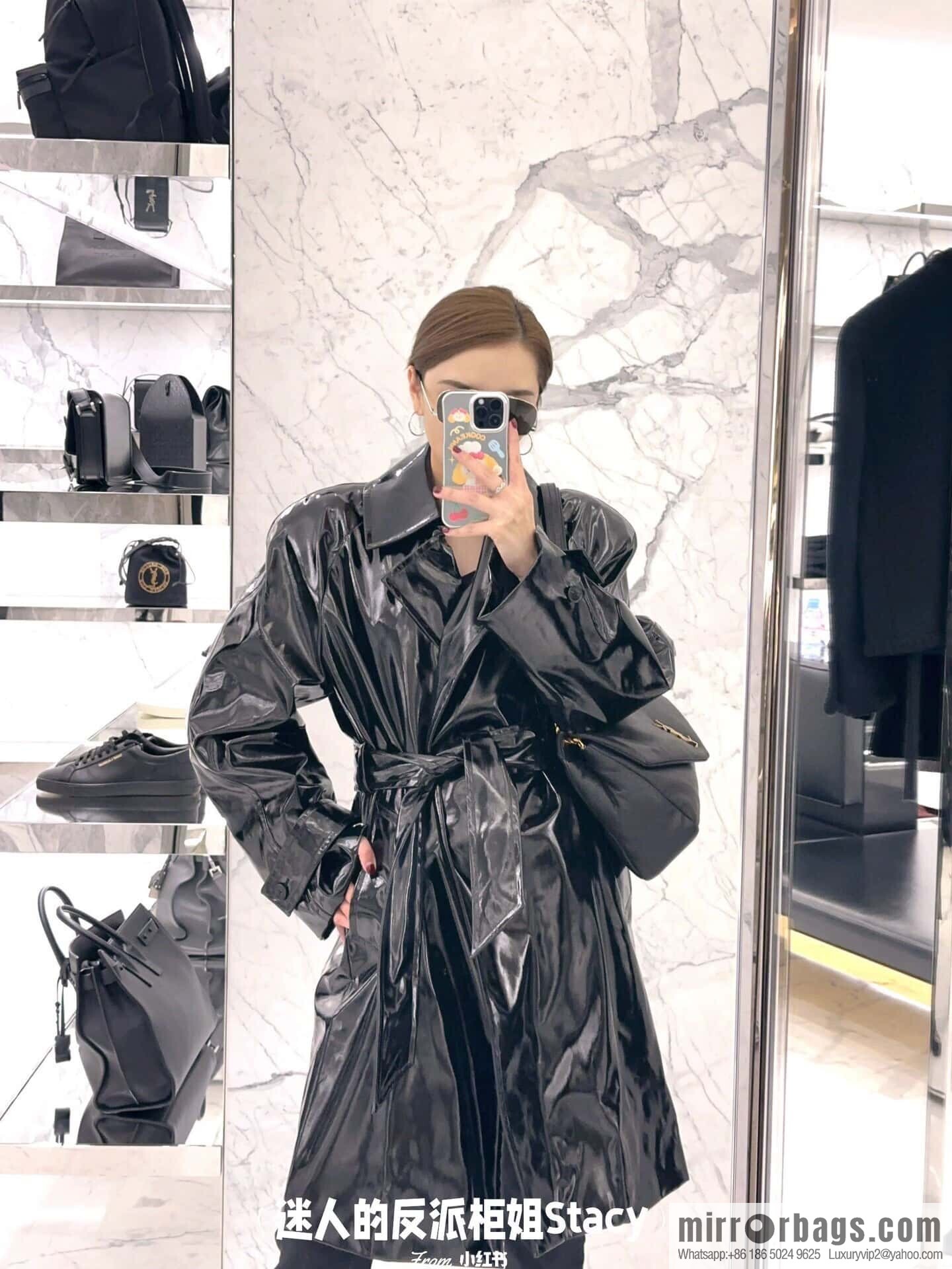 YSL ππππ¬π£π¦π’_ elephant pattern sheepskin chain bag 777399