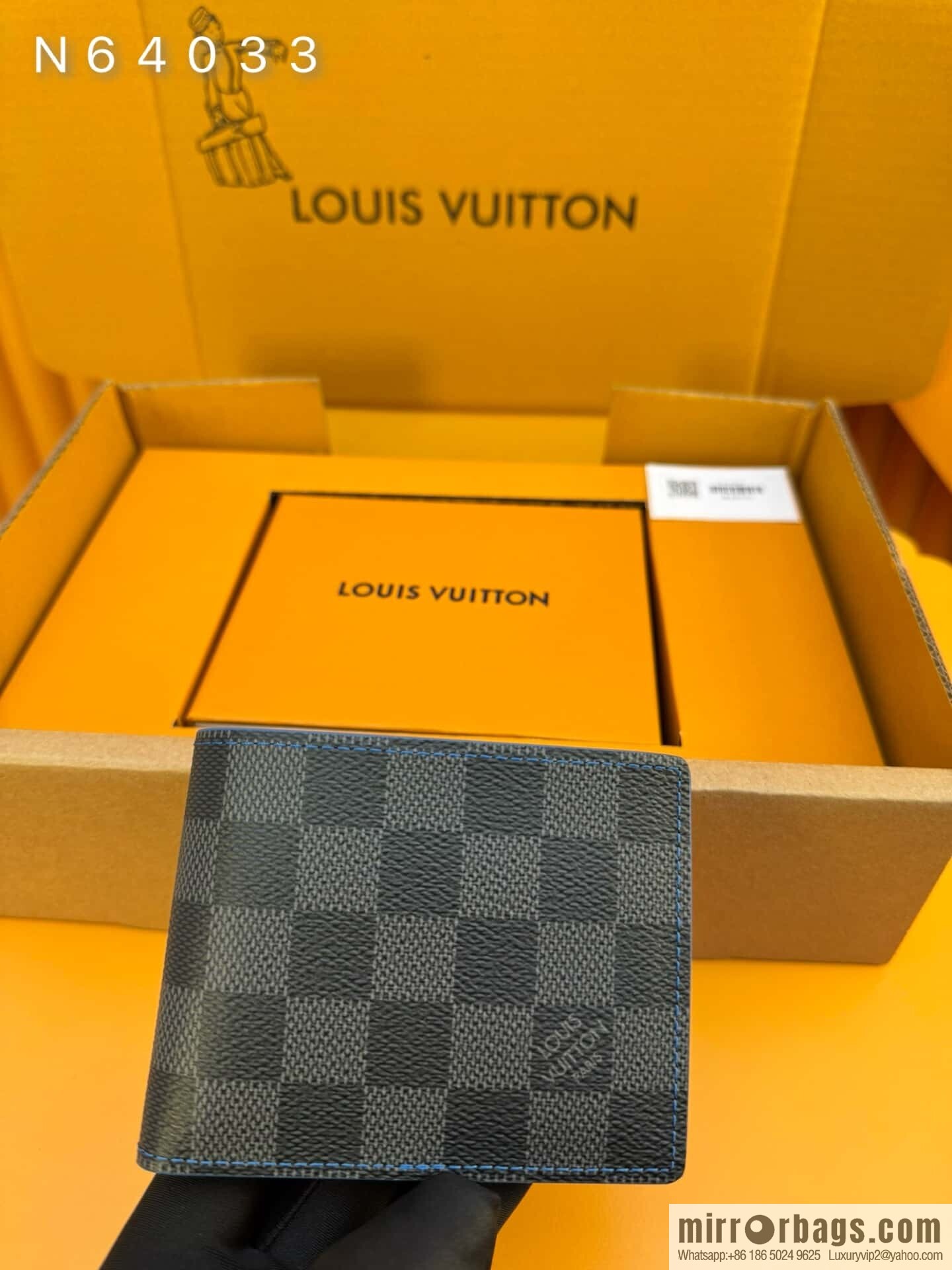 LV Slender Wallet N64033 [Official Chip Version]