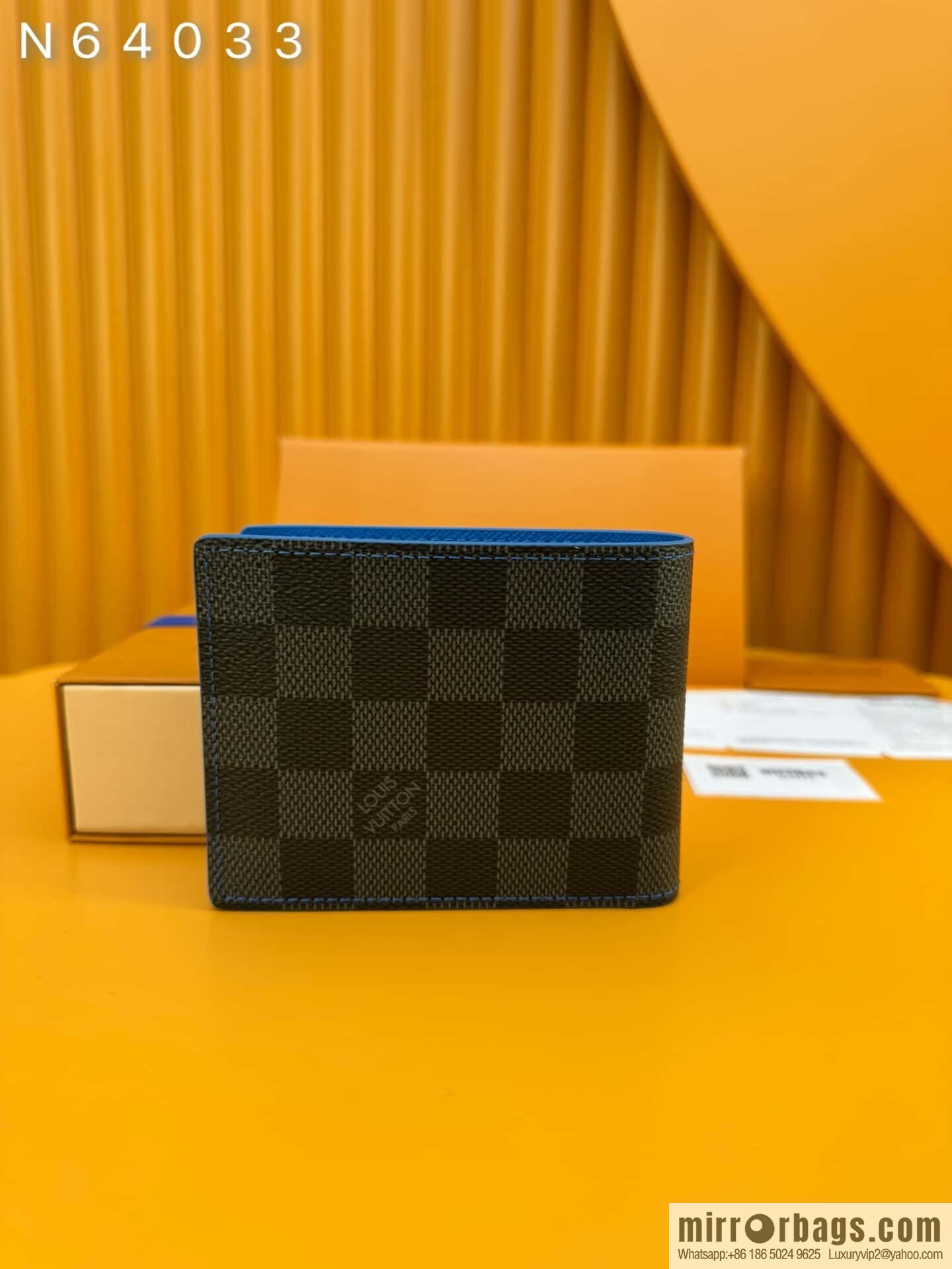 LV Slender Wallet N64033 [Official Chip Version]