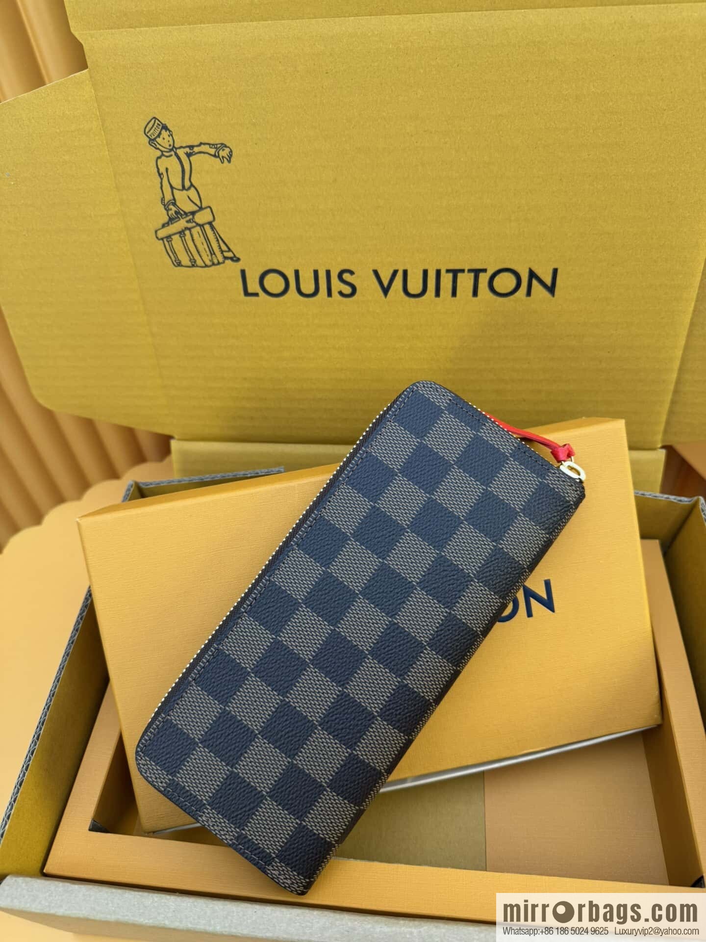 LV Clémence Wallet N60534 [Official Full Chip Version]