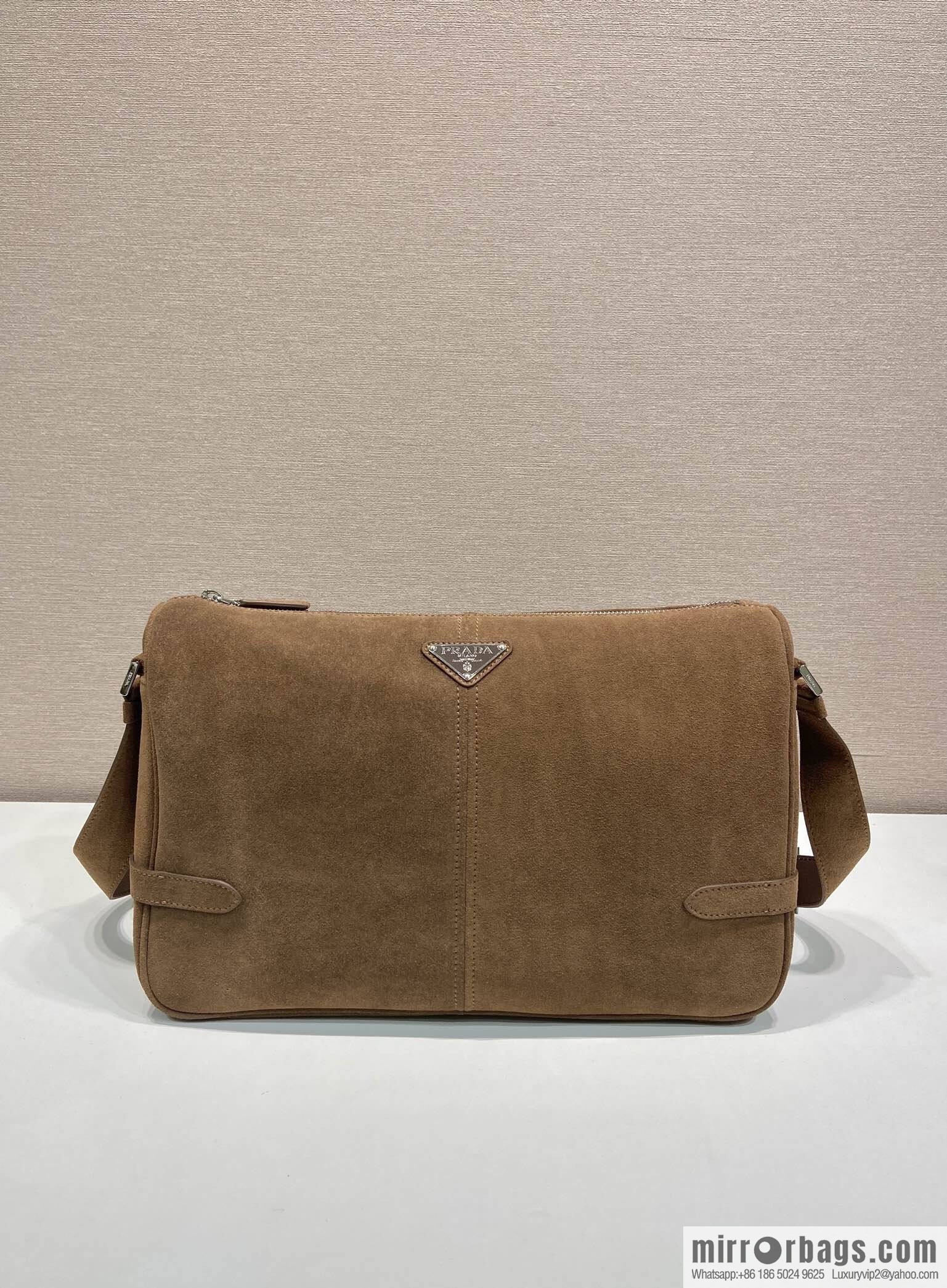 PRADA new mailman bag 2VH187 leather
