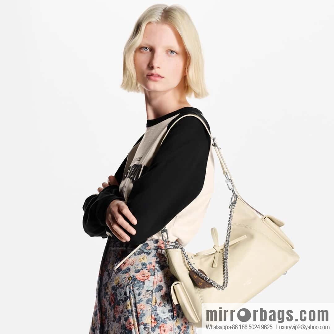 [Boutique‑grade] M12919 milky white, full leather shopping bag CARRYALL CARGO small handbag