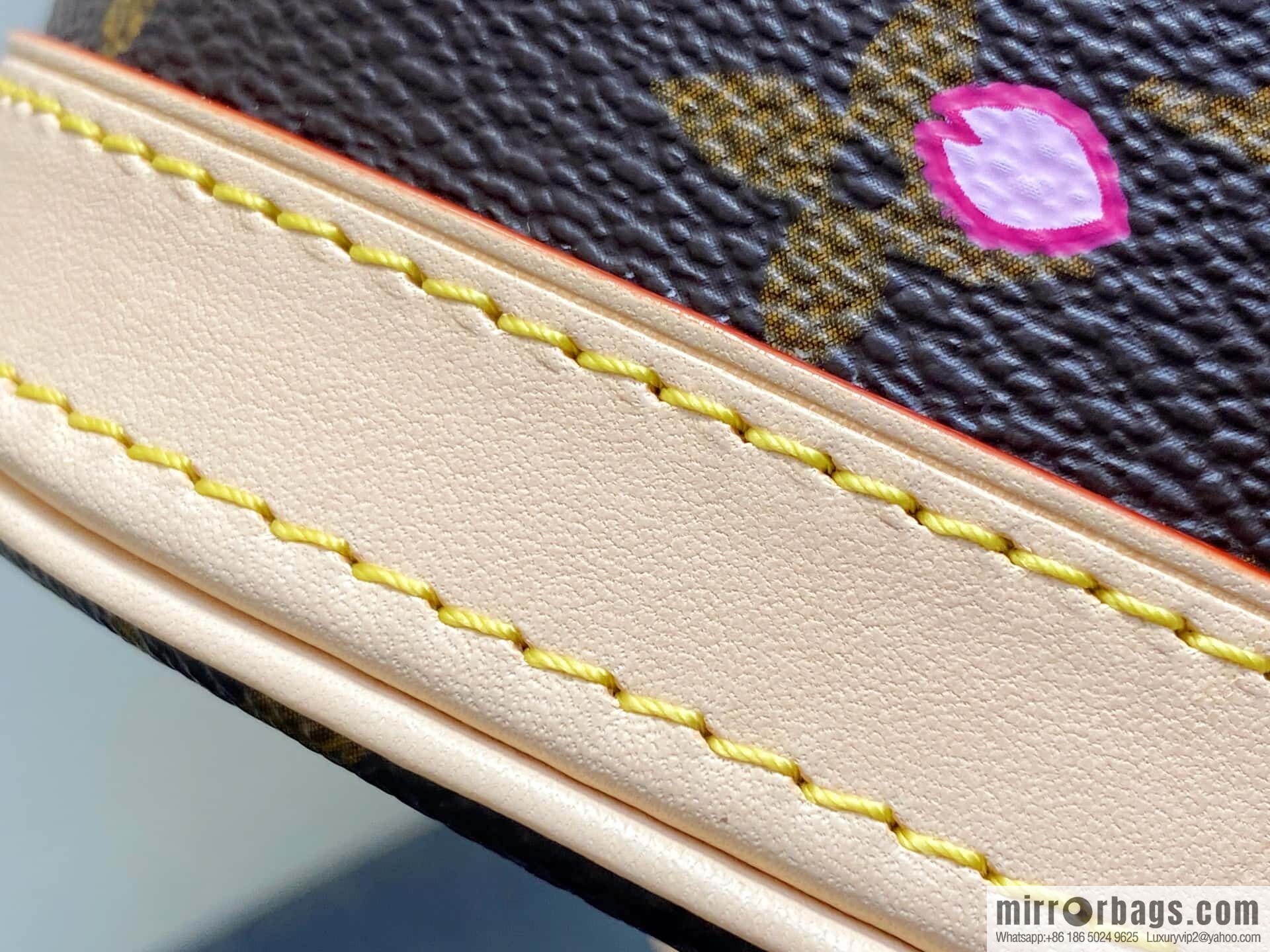 [Boutique‑grade] M13417 old flower, cherry blossom silk screen bucket bag LV XTM NANO BUCKET handbag