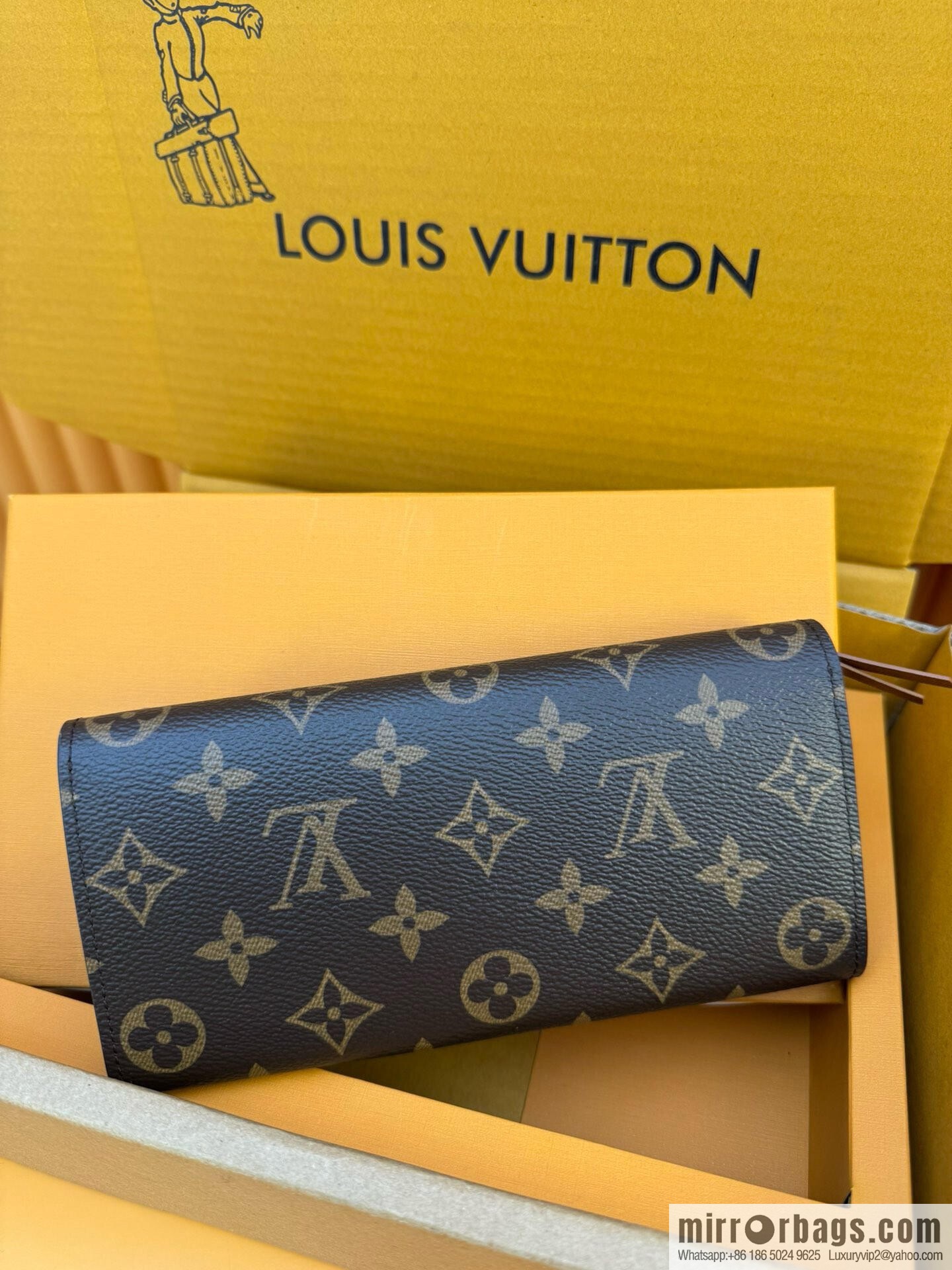 LV M60697 Brown Gold Buckle [Official Full Chip Version]