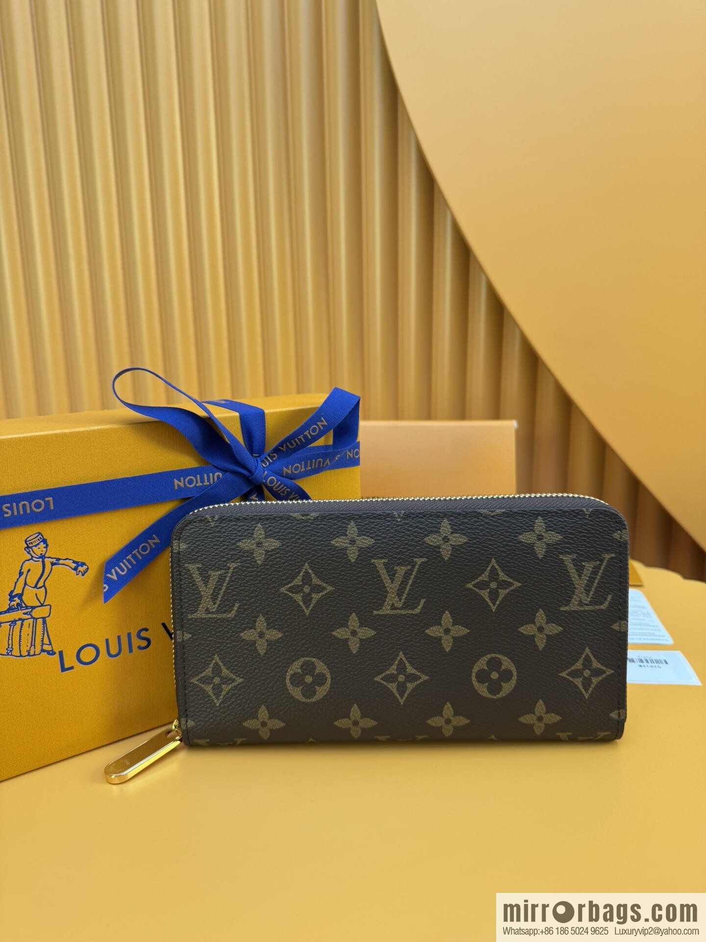 LV Zippy Zipper Wallet M41896 [Official Full Chip Version]