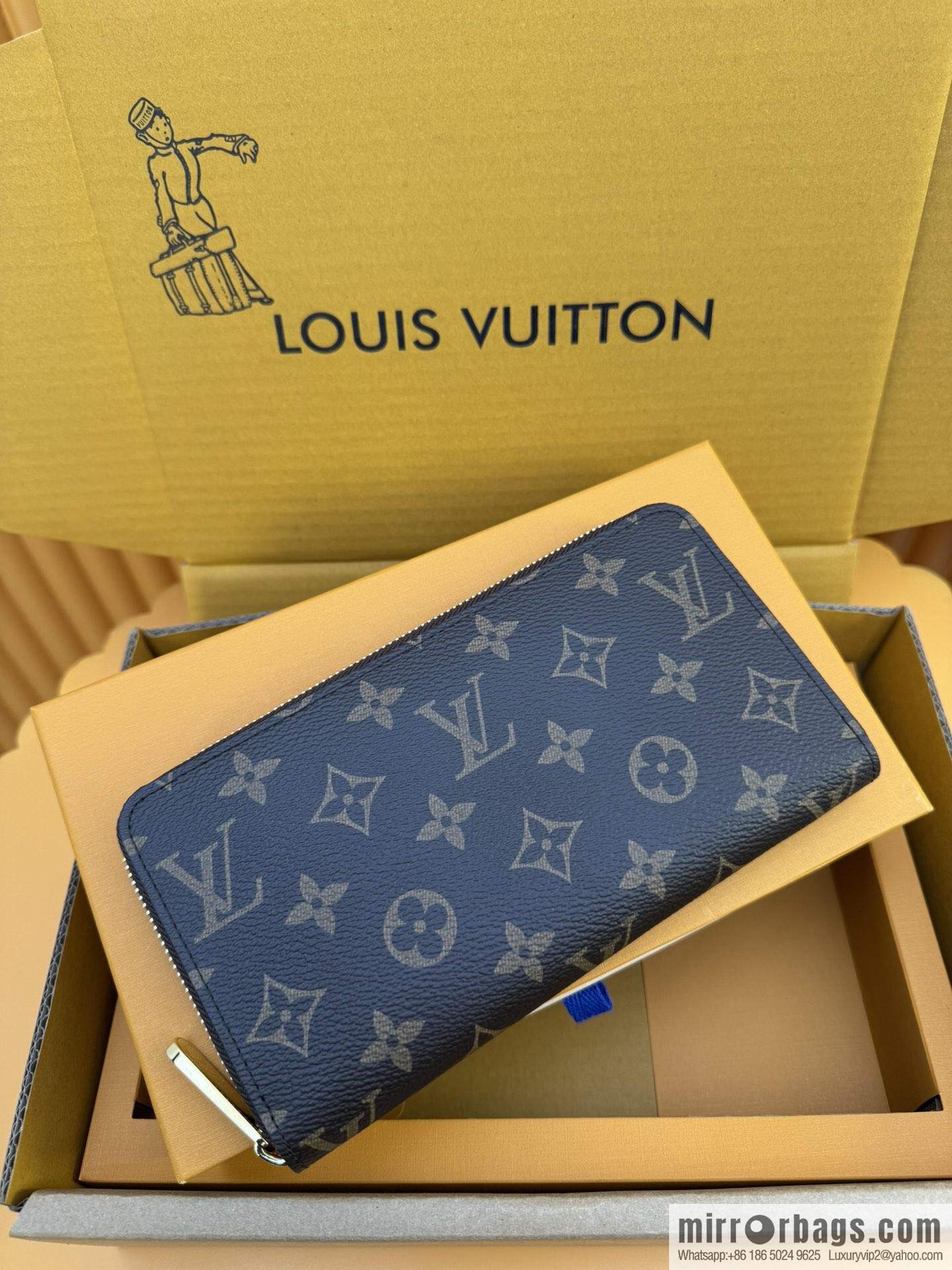 LV Zippy Zipper Wallet M41896 [Official Full Chip Version]