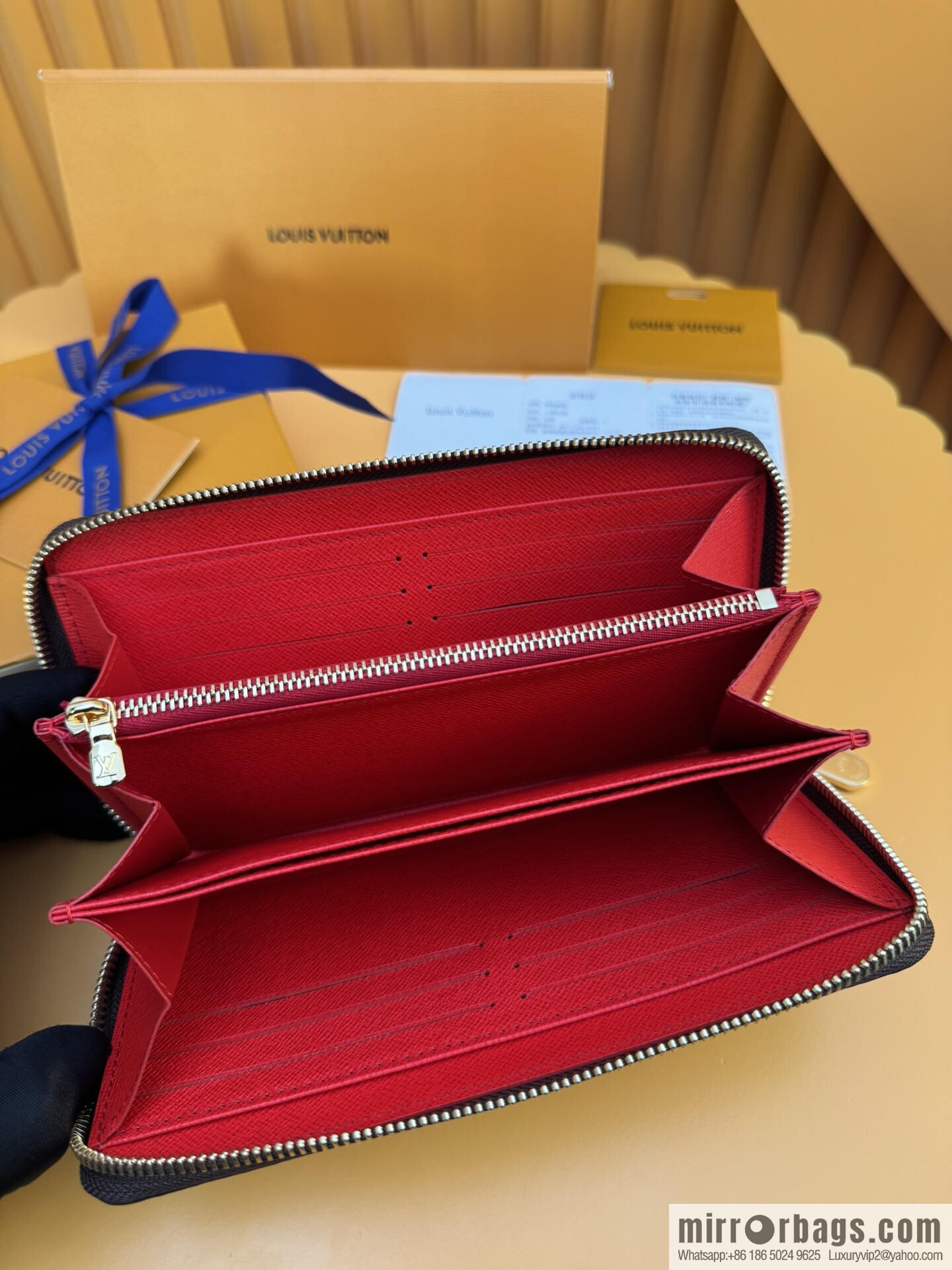 LV Zippy Zipper Wallet M41896 [Official Full Chip Version]