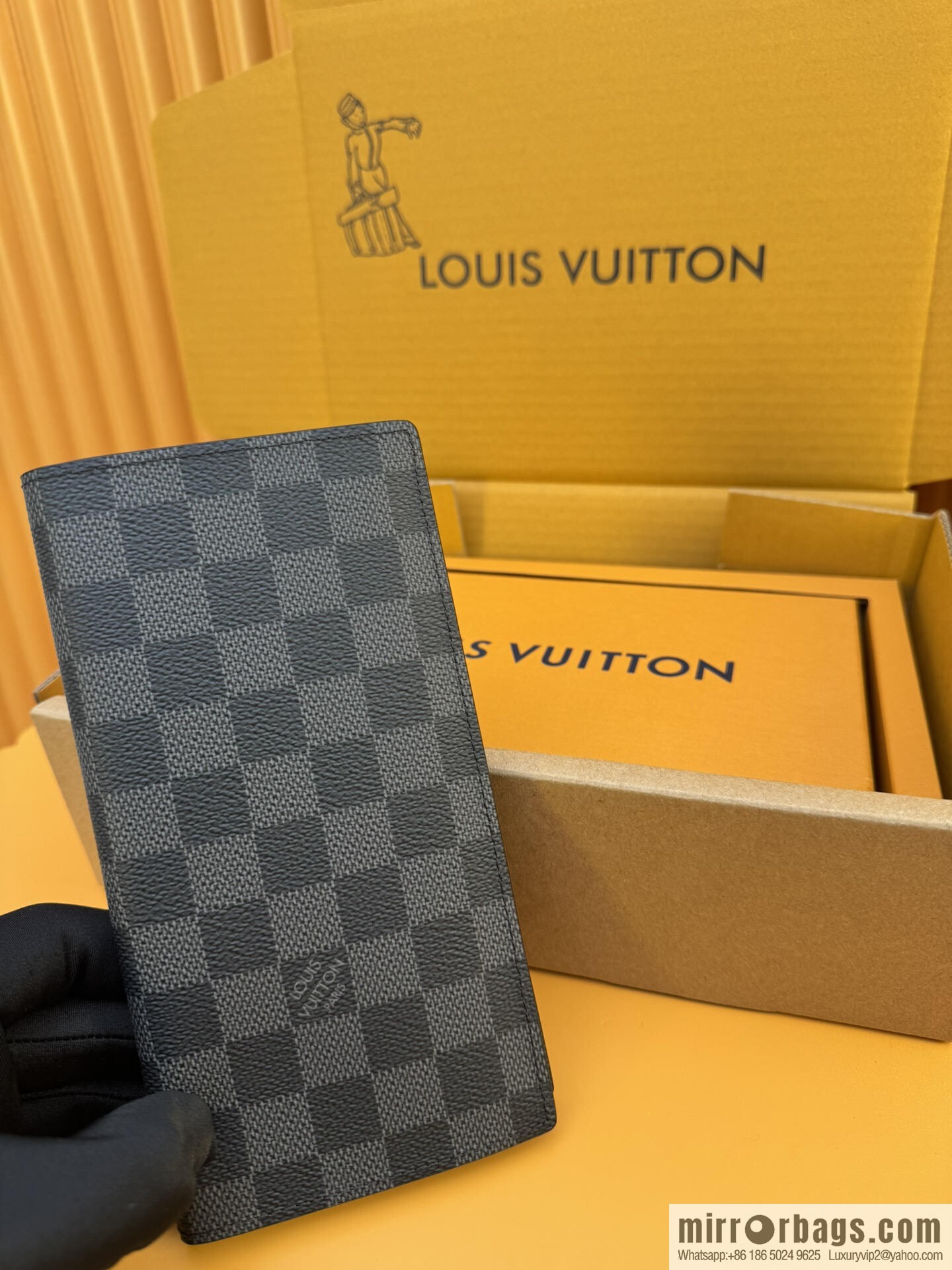 LV Brazza Wallet N62665 [Official Full Chip Version]