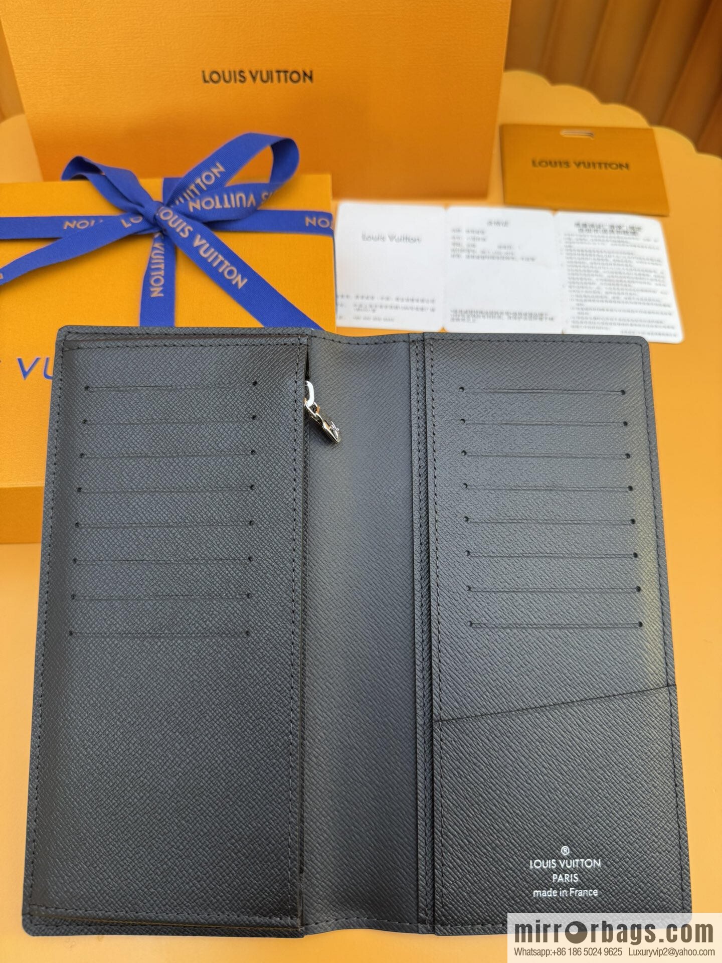 LV Brazza Wallet N62665 [Official Full Chip Version]