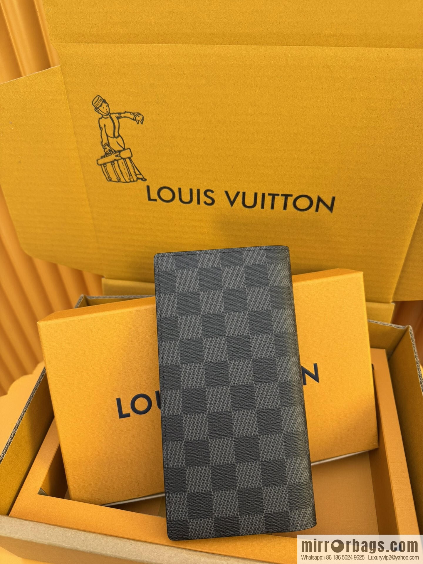 LV Brazza Wallet N62665 [Official Full Chip Version]