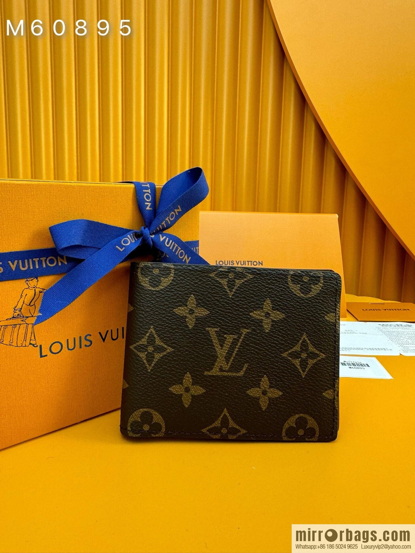 LV Multiple Wallet M60895 [Official Chip Edition]