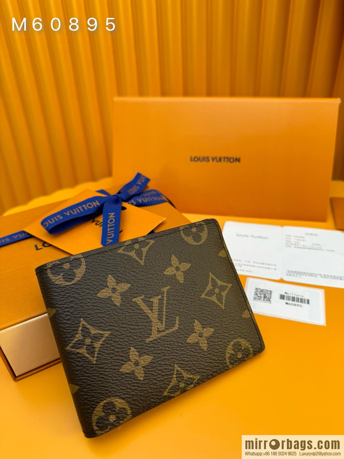 LV Multiple Wallet M60895 [Official Chip Edition]