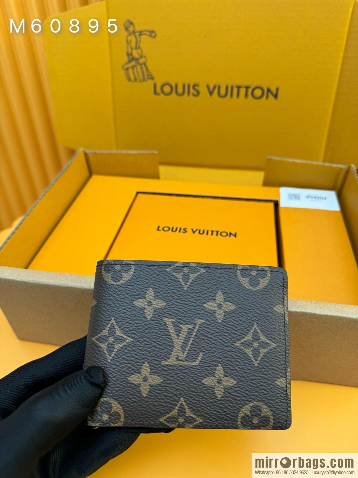 LV Multiple Wallet M60895 [Official Chip Edition]