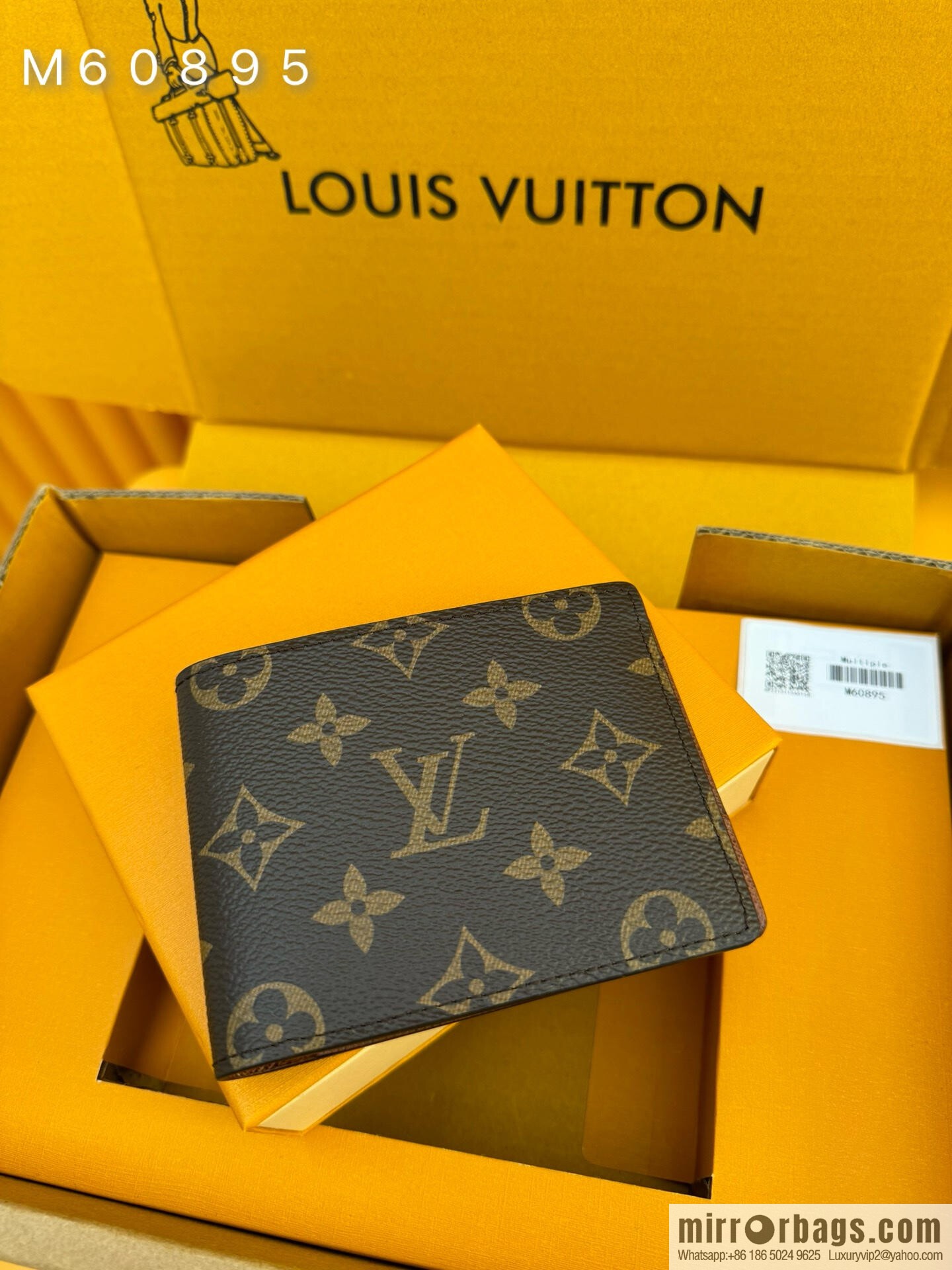 LV Multiple Wallet M60895 [Official Chip Edition]