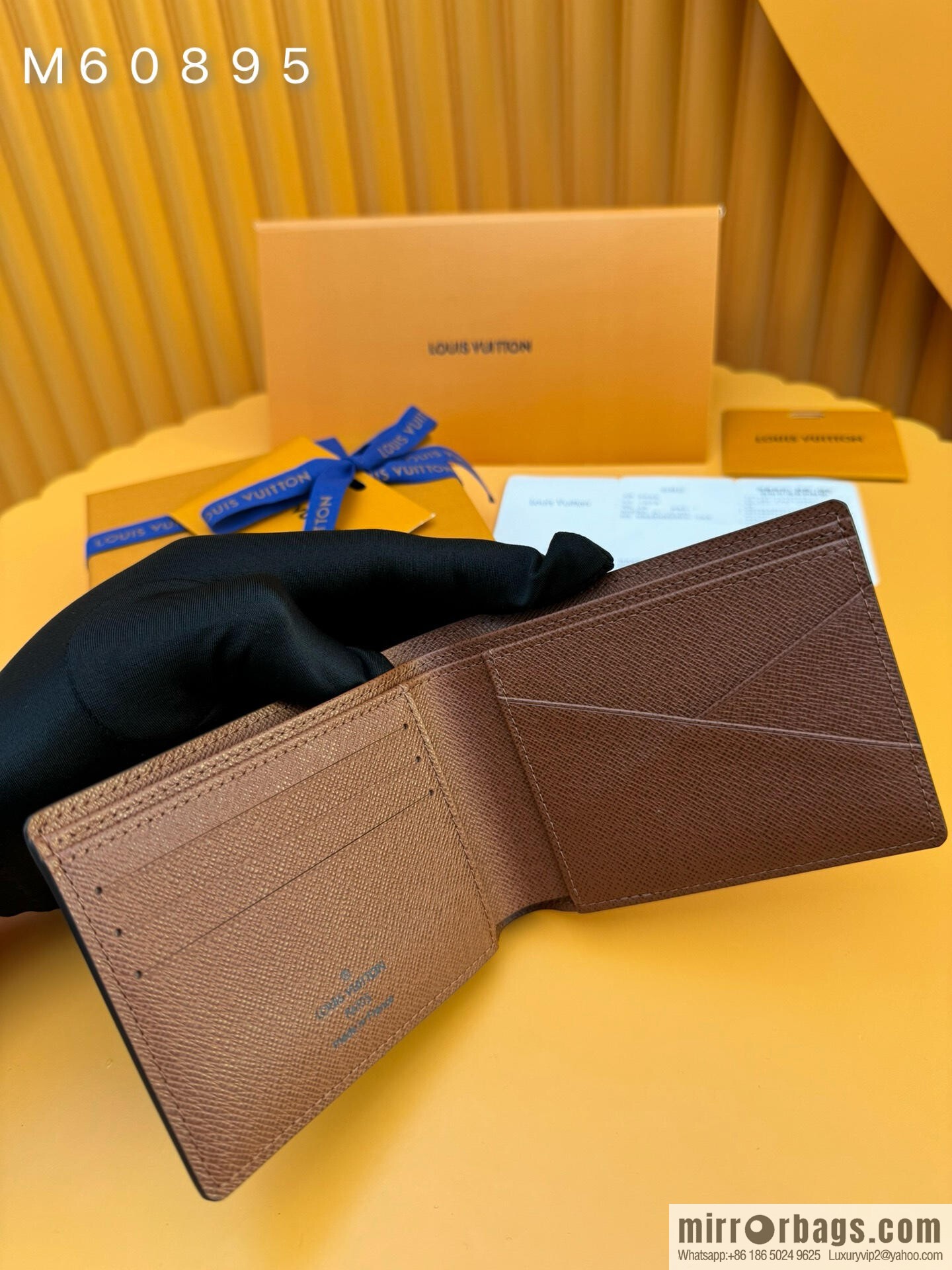 LV Multiple Wallet M60895 [Official Chip Edition]