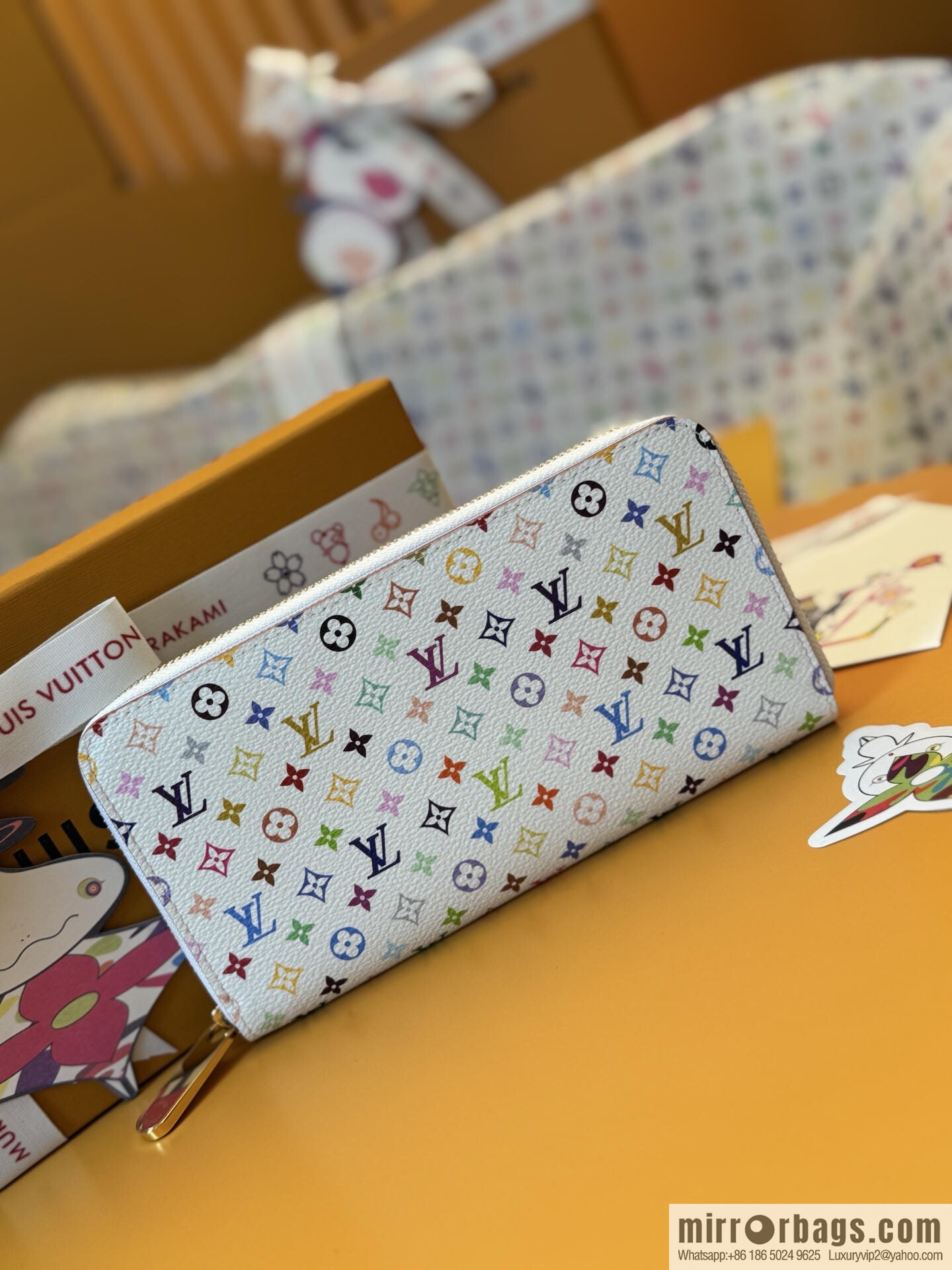LV M13922 [Official Full Package + 163 Chips] New LVxTM Clemens Wallet