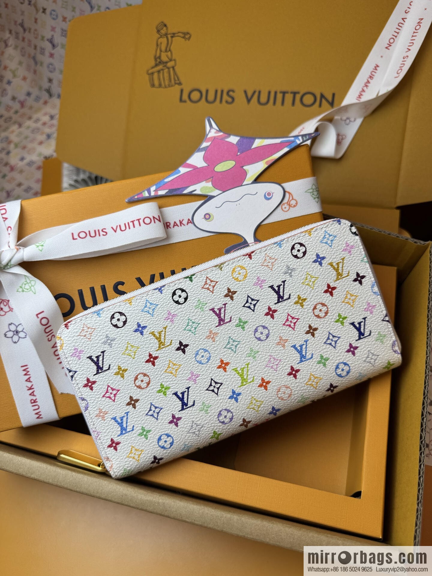 LV M13922 [Official Full Package + 163 Chips] New LVxTM Clemens Wallet