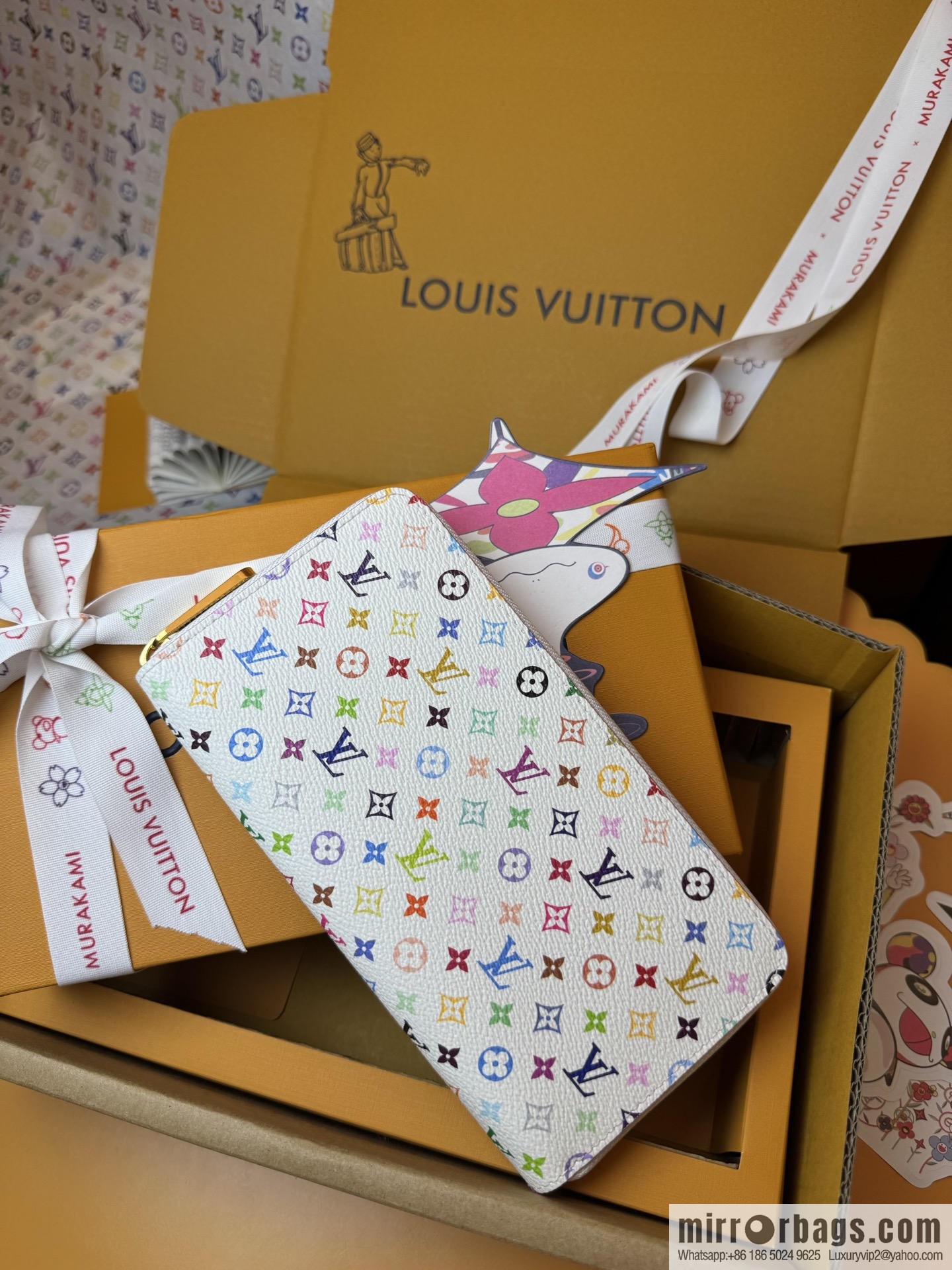LV M13922 [Official Full Package + 163 Chips] New LVxTM Clemens Wallet