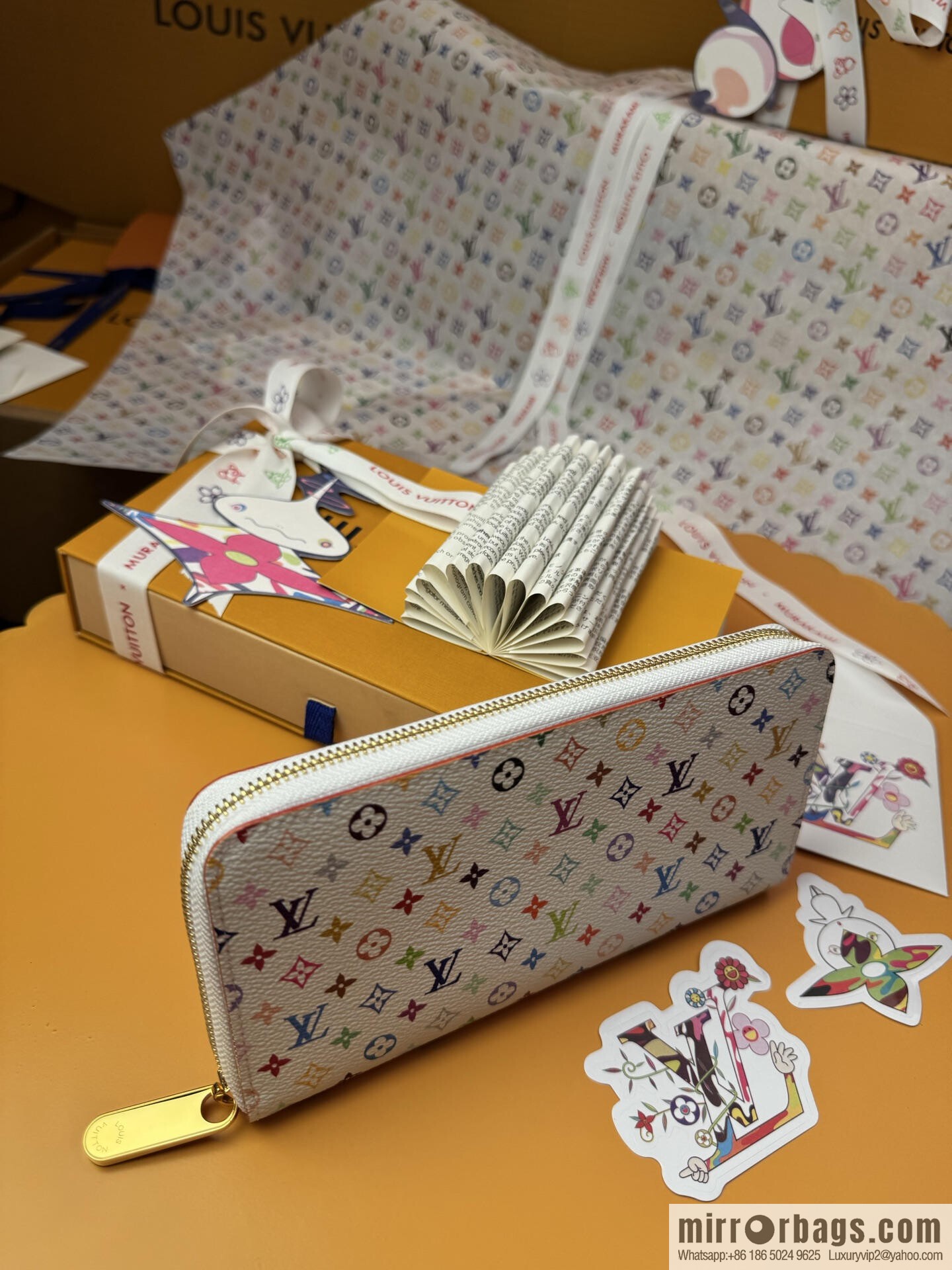 LV M13922 [Official Full Package + 163 Chips] New LVxTM Clemens Wallet
