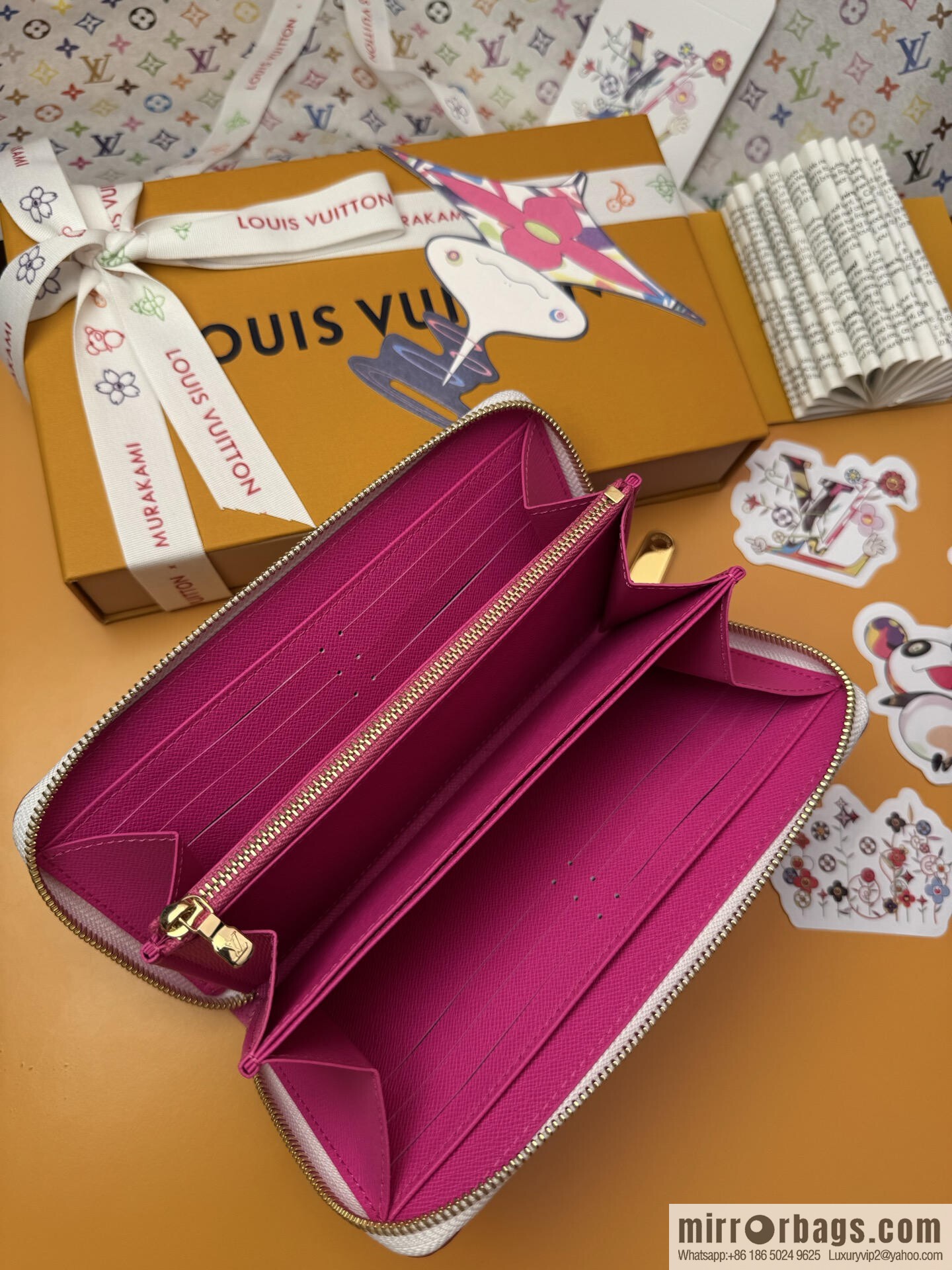 LV M13922 [Official Full Package + 163 Chips] New LVxTM Clemens Wallet