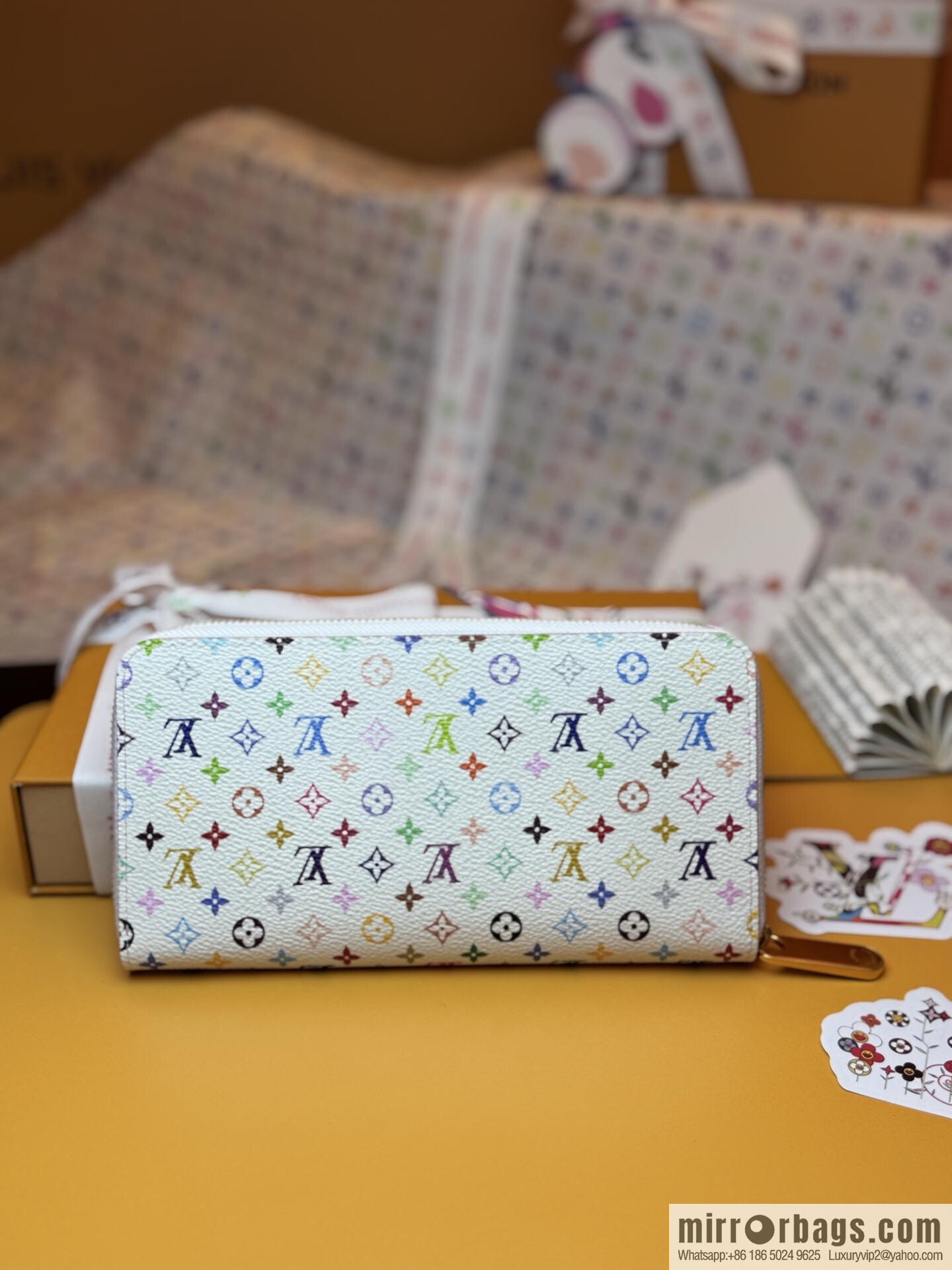LV M13922 [Official Full Package + 163 Chips] New LVxTM Clemens Wallet