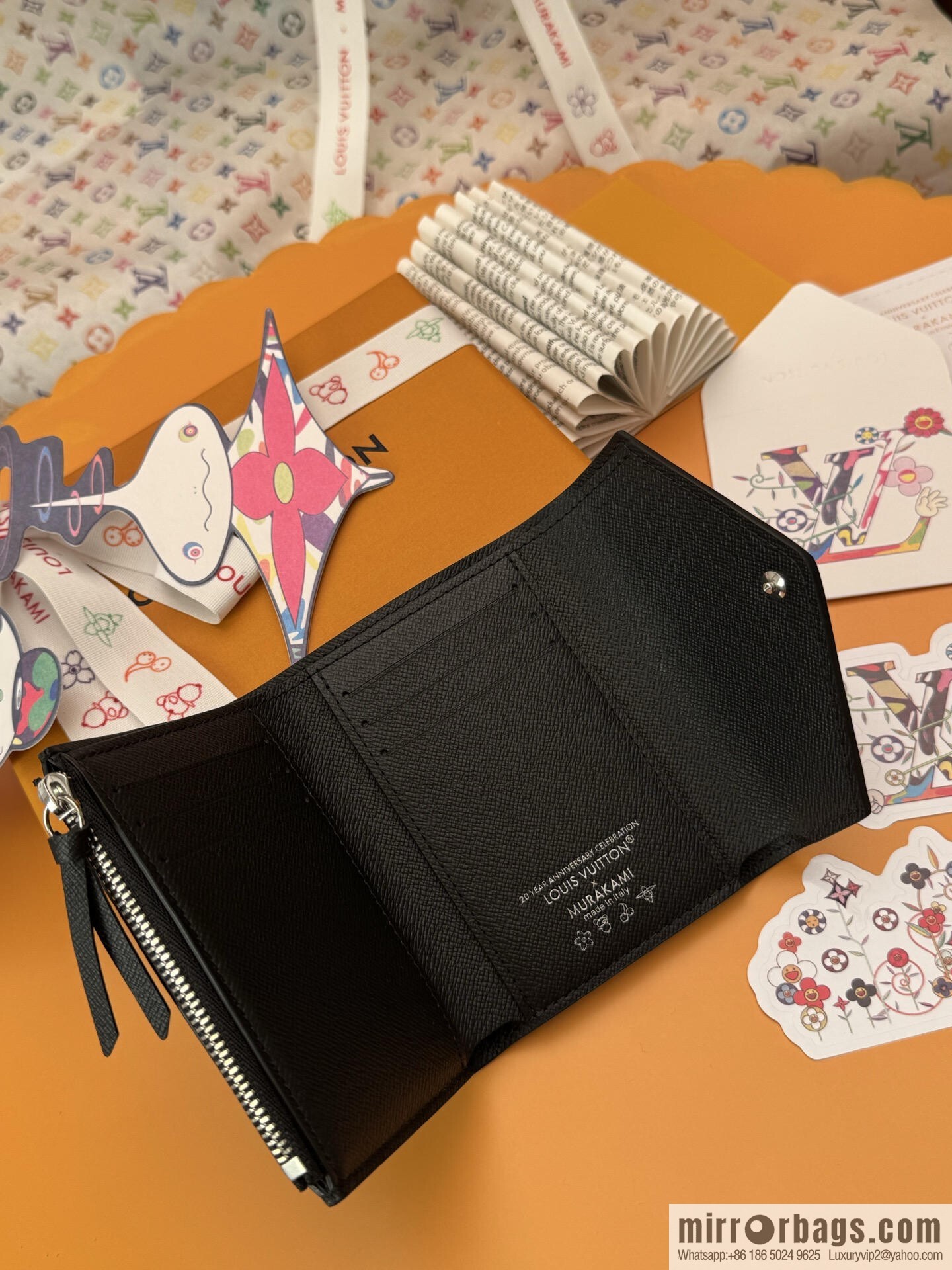 LV M14163 [Official Full Package + 163 Chip] New LVxTM Victorine Wallet