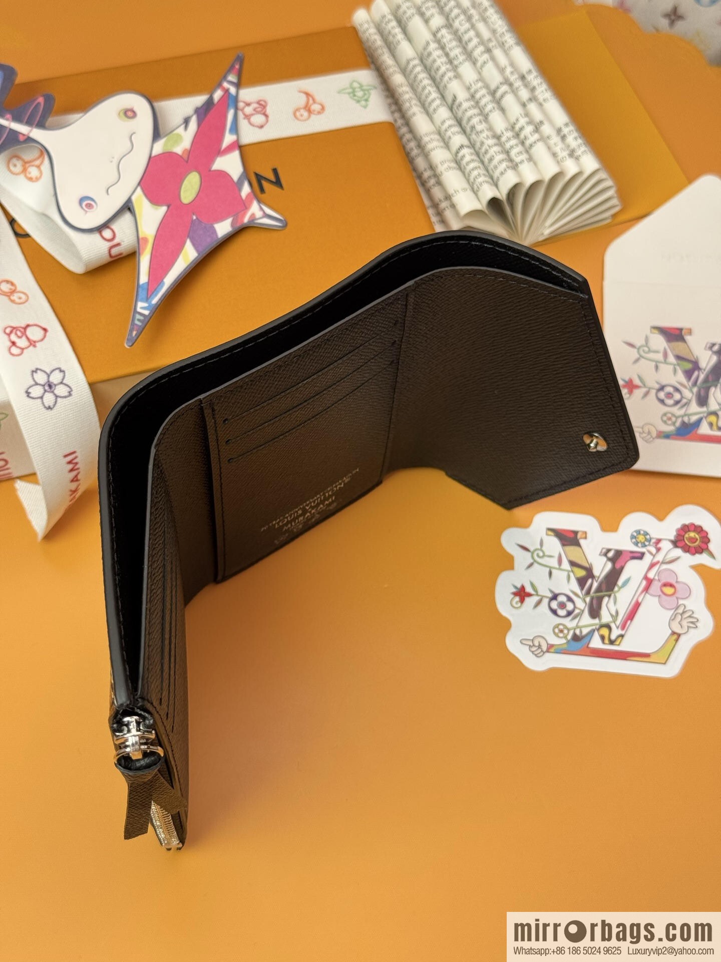 LV M14163 [Official Full Package + 163 Chip] New LVxTM Victorine Wallet