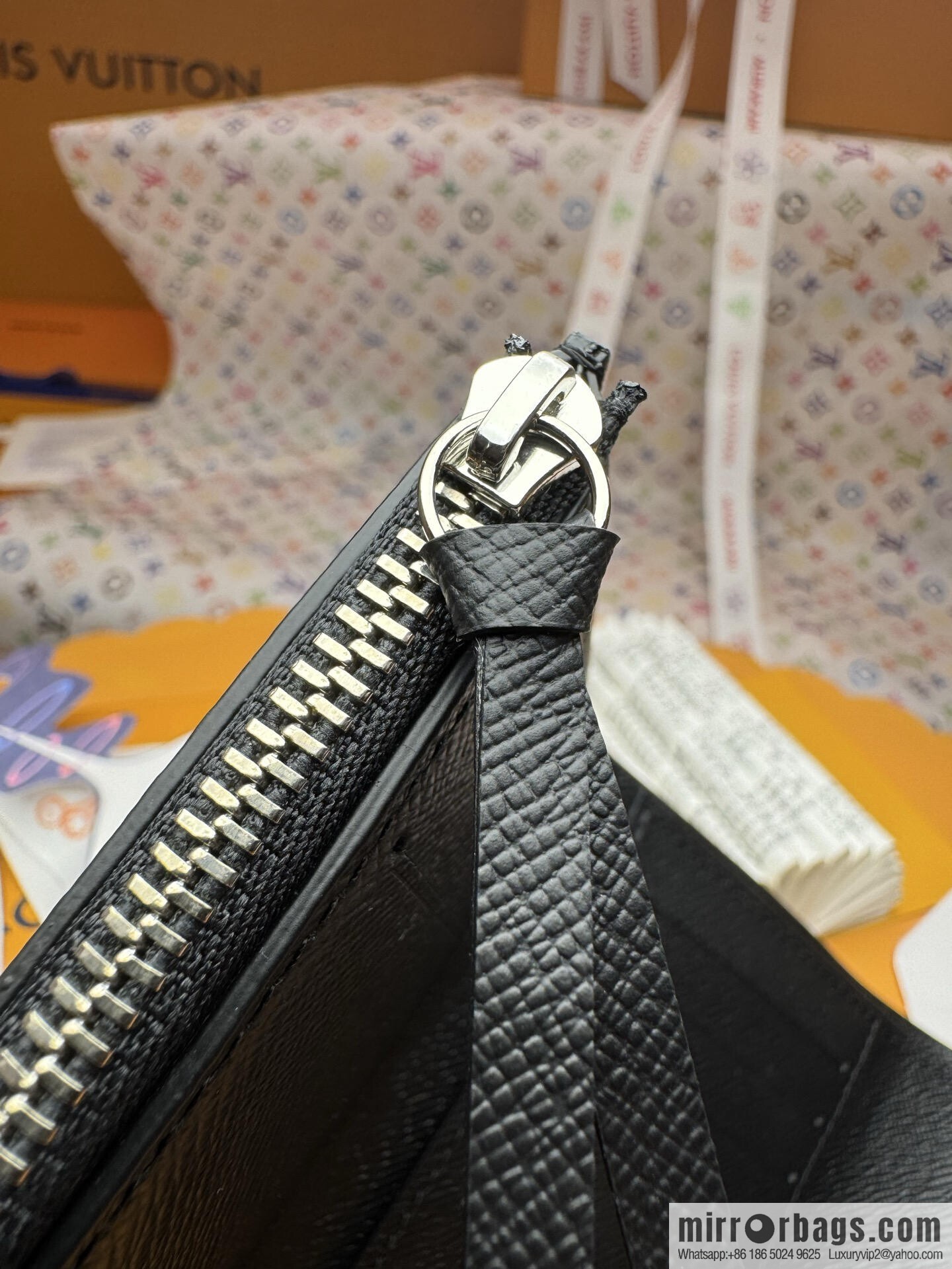 LV M14163 [Official Full Package + 163 Chip] New LVxTM Victorine Wallet
