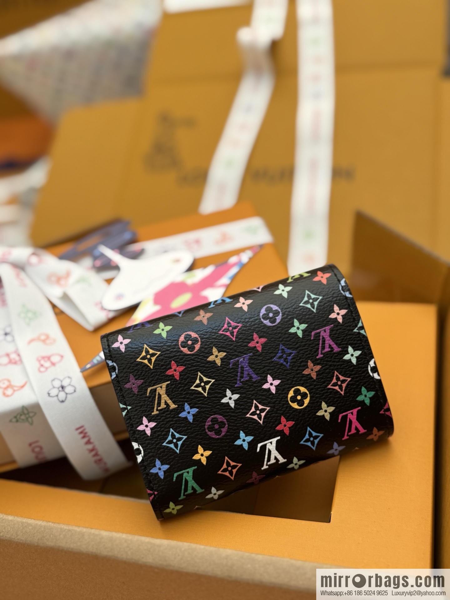 LV M14163 [Official Full Package + 163 Chip] New LVxTM Victorine Wallet