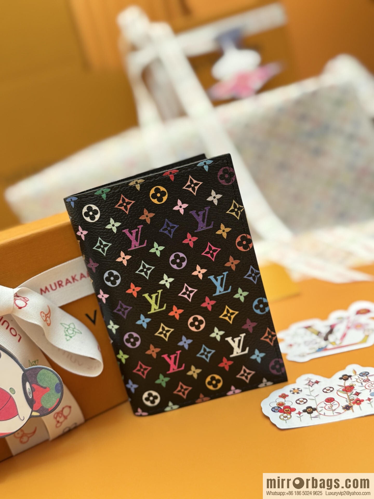 LV M13414 [Official Full Package + 163 Chip] New LVxTM Passport Cover