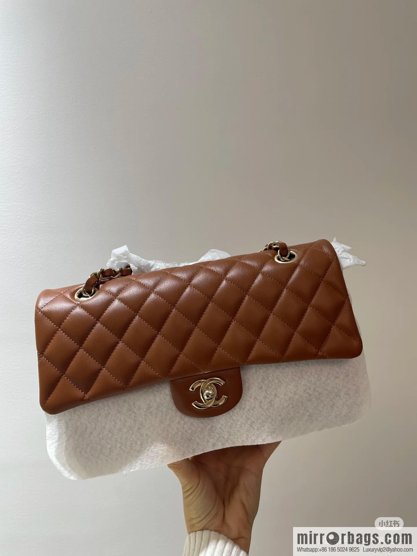 CHANEL π²ππππππ π΅πππ πΌπππππ medium, caramel color A01112 caramel color