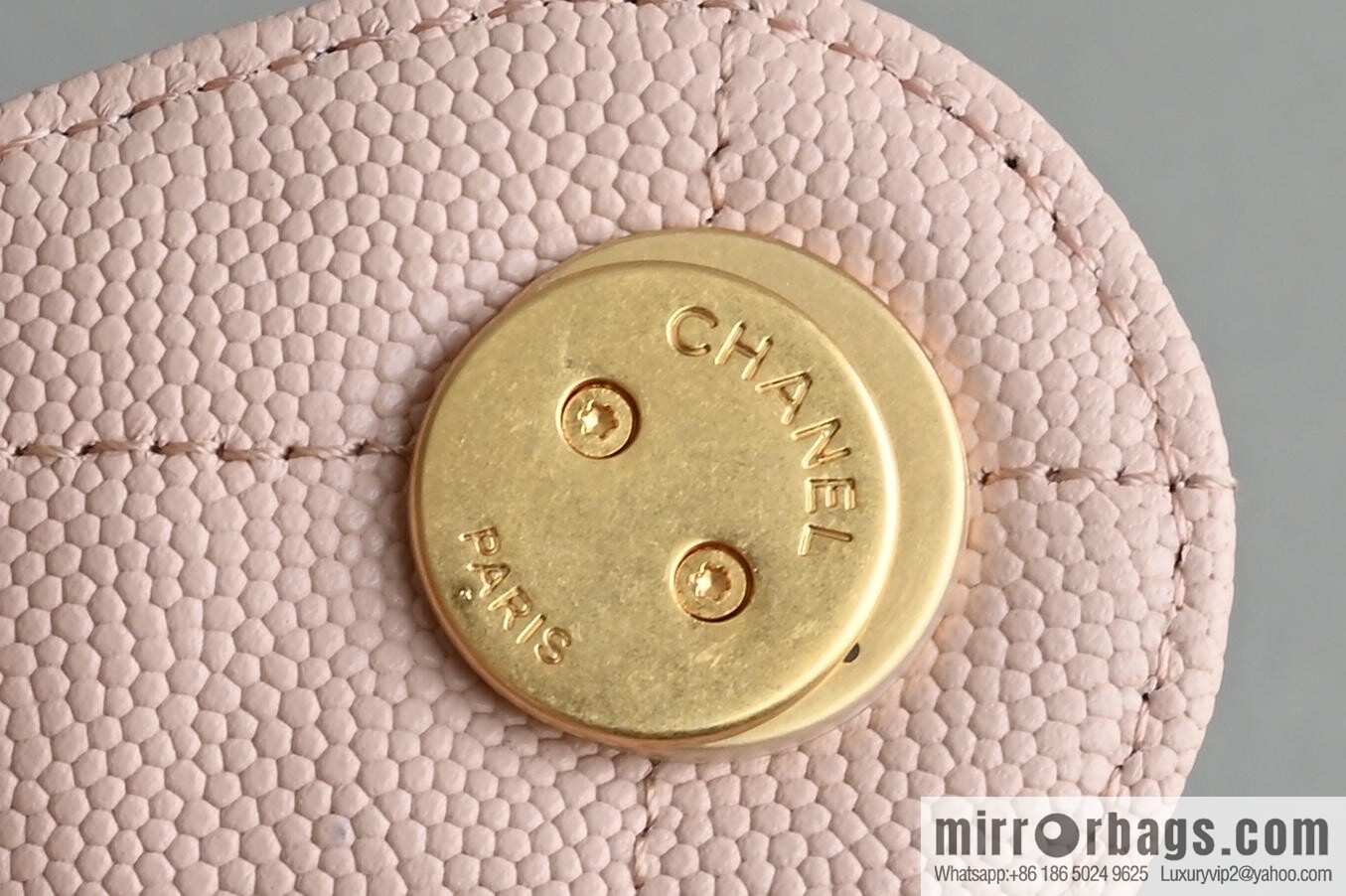 CHANEL Hippie Shopping Bag Small AS5293 Pink