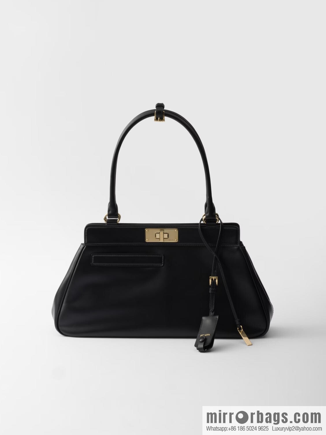 PRADA new 1BG569 calfskin, black