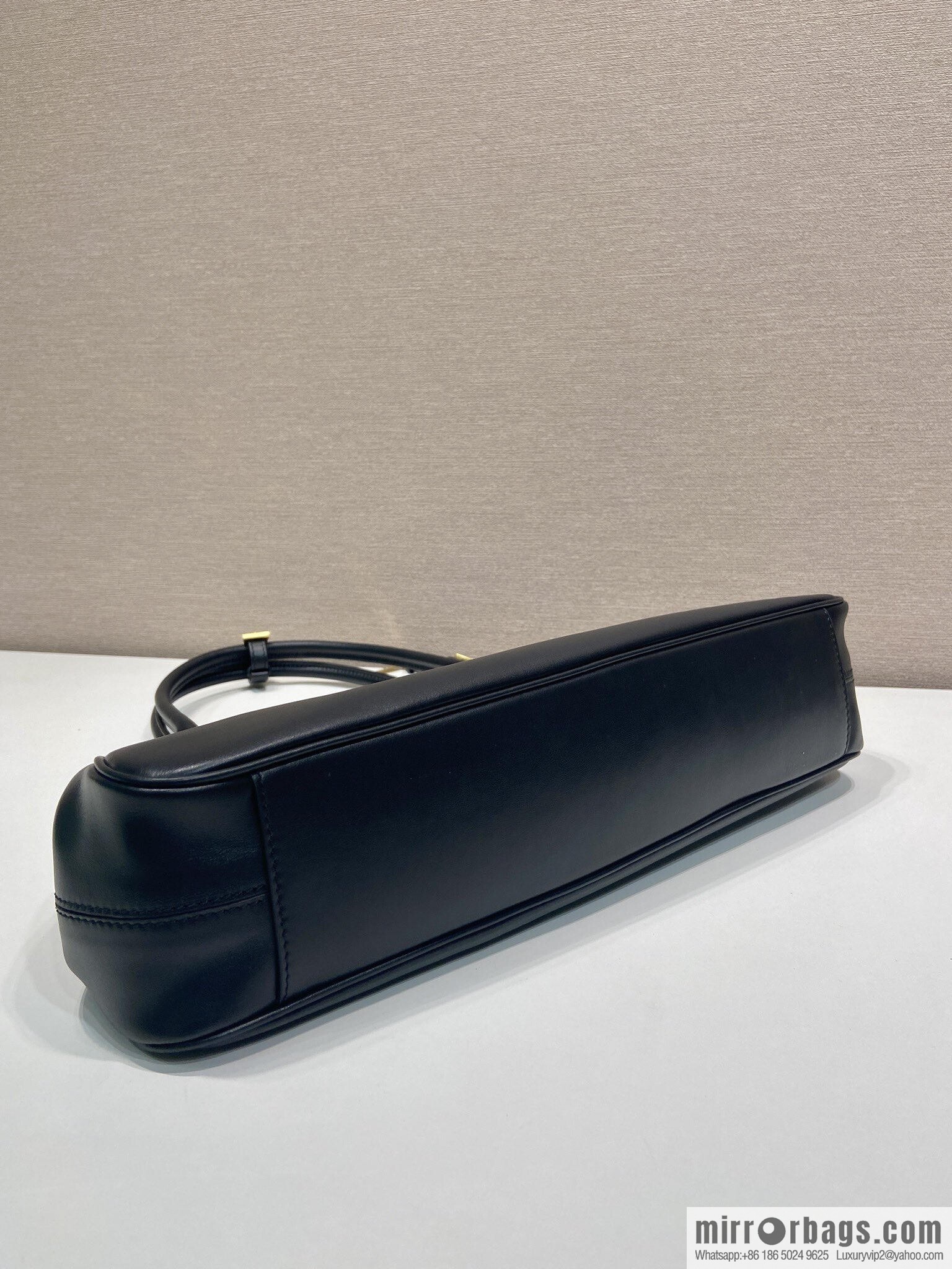 PRADA new 1BG569 calfskin, black