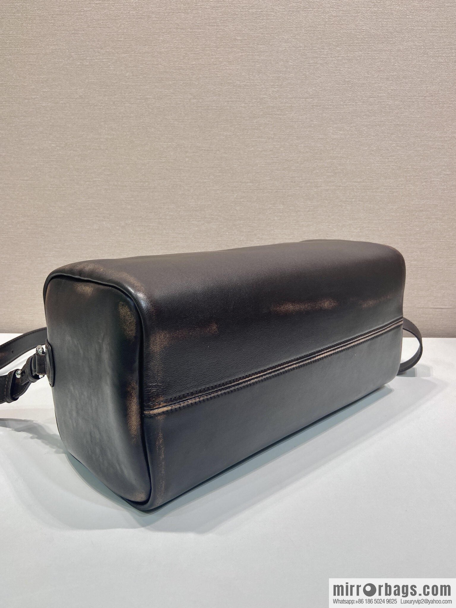 PRADA New Boston 2VC046 Large, Coffee