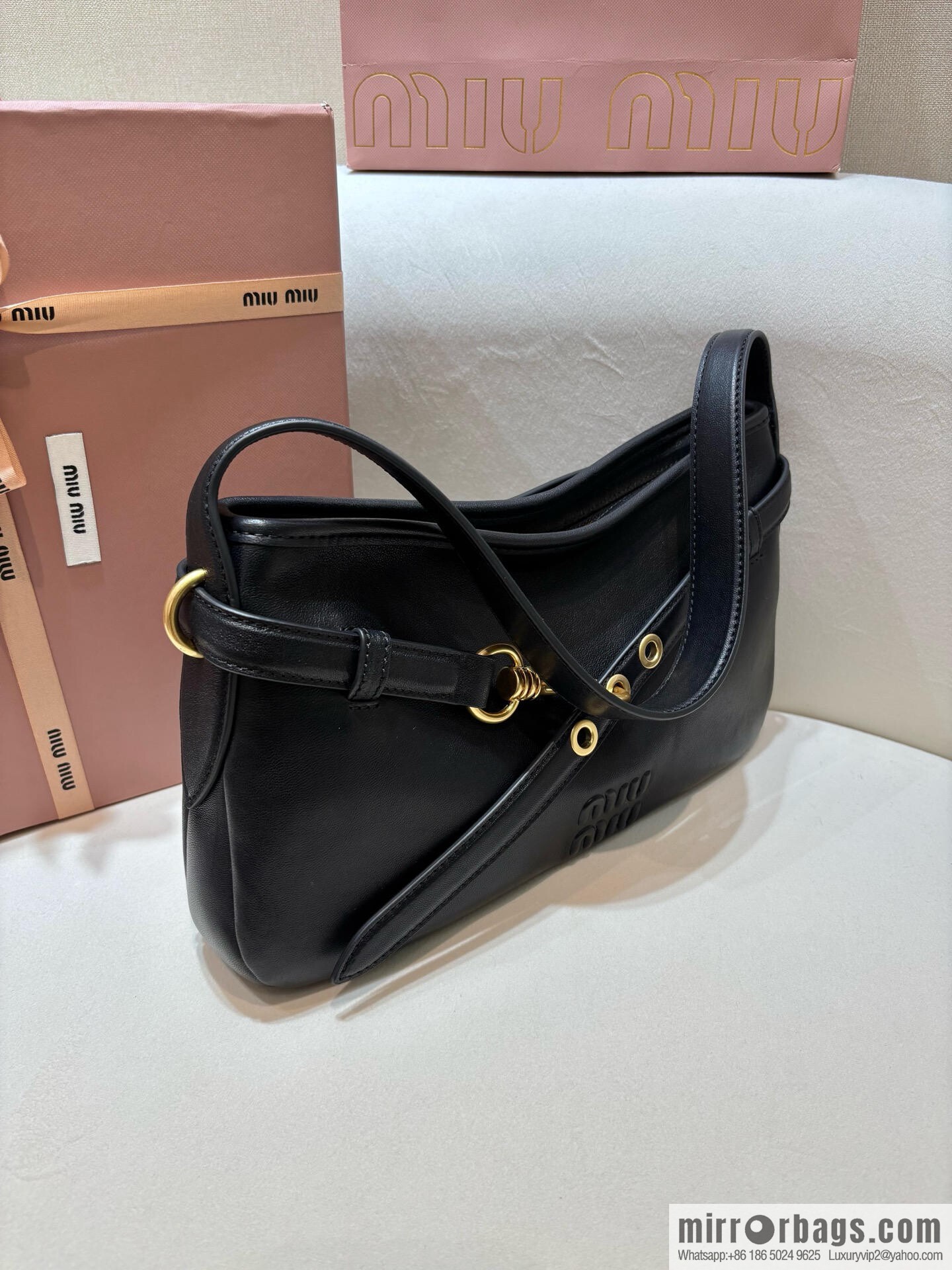 MIUMIU new 5BC182 small, black.
