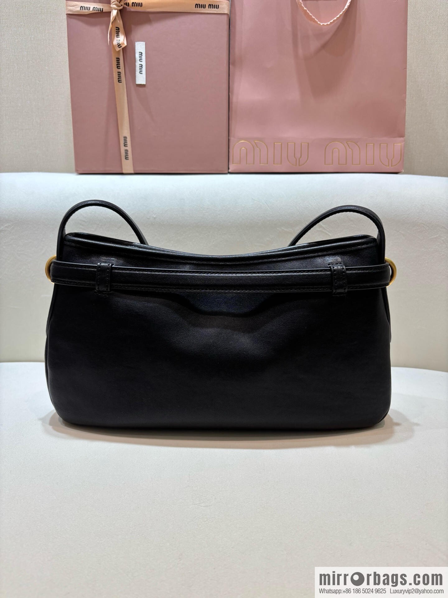 MIUMIU new 5BC182 small, black.