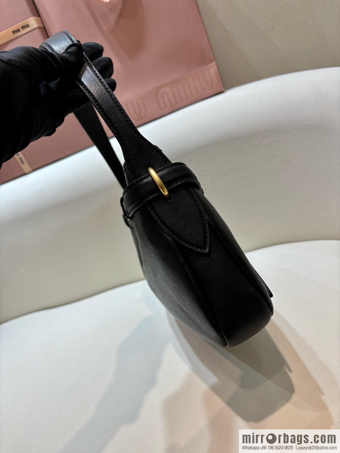 MIUMIU new 5BC182 small, black.