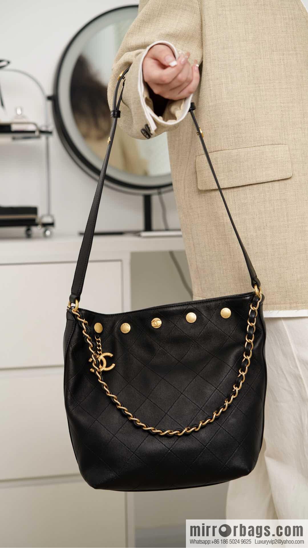 𝐂𝐡𝐚𝐧𝐞𝐥 𝟐𝟓𝐏 Gold Hippie Black Gold 🖤 AS5406