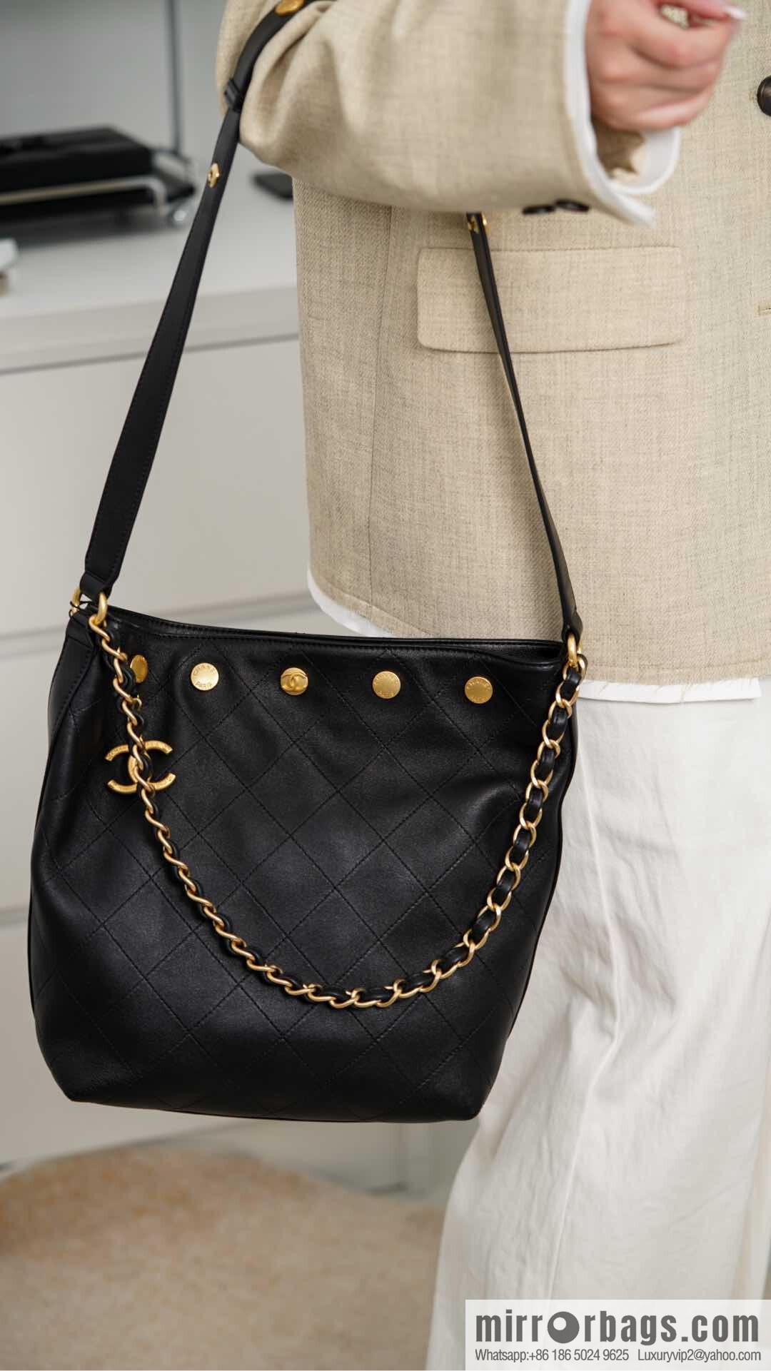 𝐂𝐡𝐚𝐧𝐞𝐥 𝟐𝟓𝐏 Gold Hippie Black Gold 🖤 AS5406