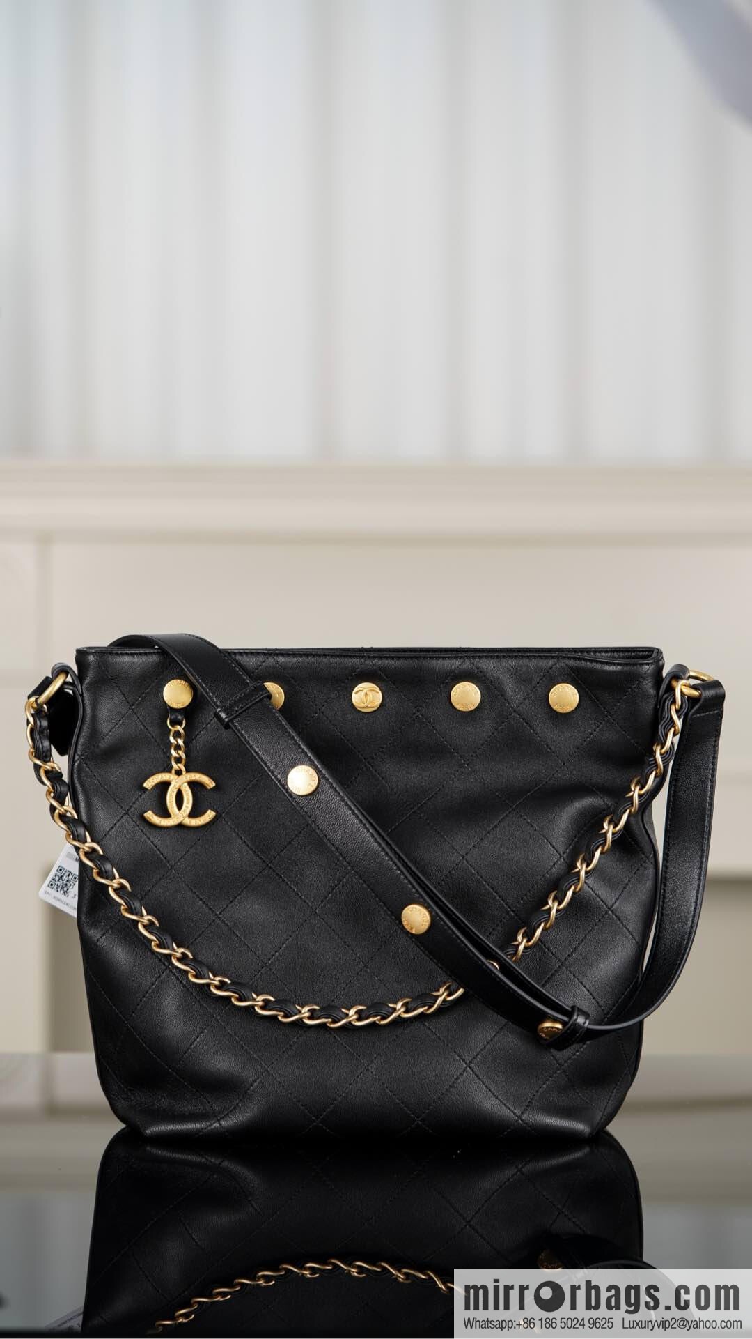𝐂𝐡𝐚𝐧𝐞𝐥 𝟐𝟓𝐏 Gold Hippie Black Gold 🖤 AS5406
