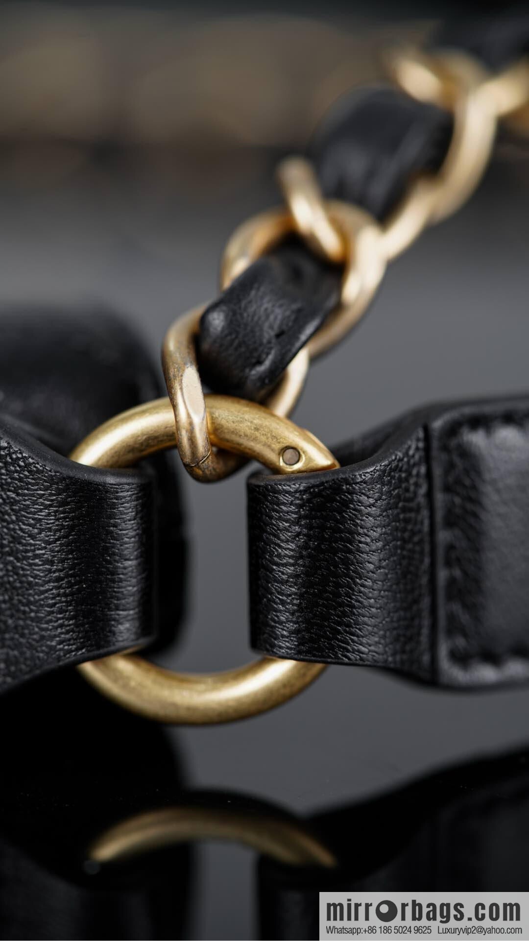 𝐂𝐡𝐚𝐧𝐞𝐥 𝟐𝟓𝐏 Gold Hippie Black Gold 🖤 AS5406