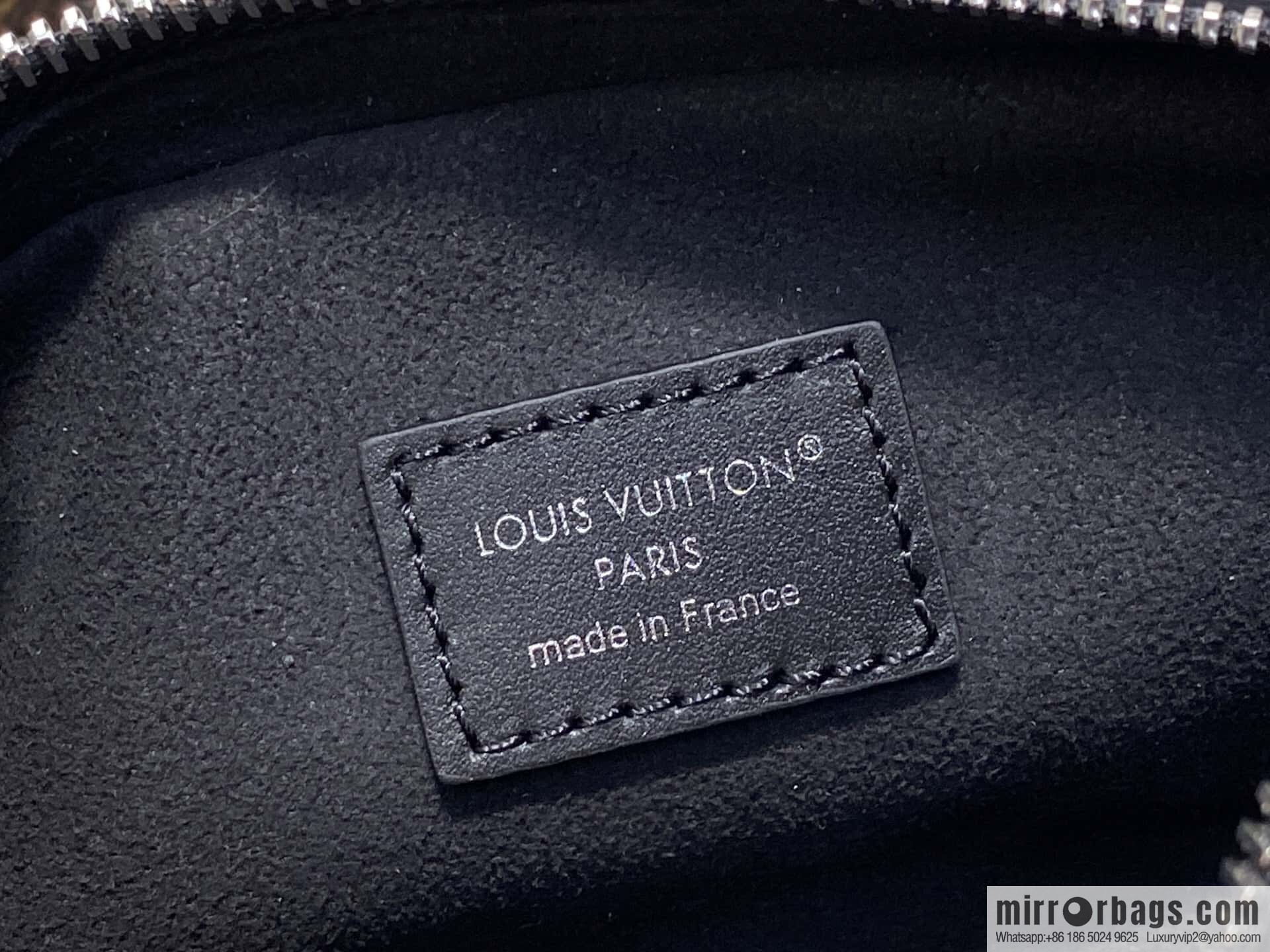 [Original order boutique] M14544 black, full leather chain bag POCHETTE VIBE handbag
